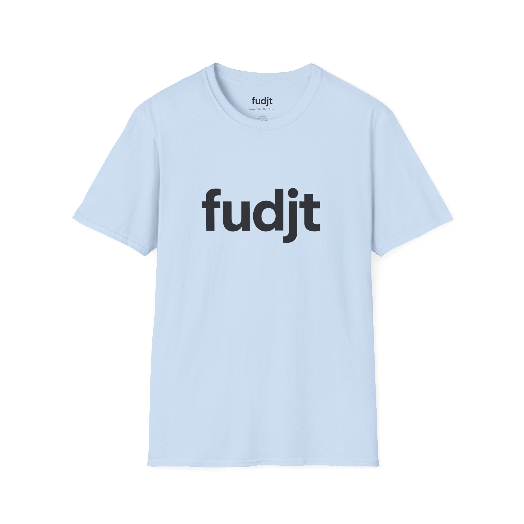 fudjt Everyday Style Black logo Tee | 17 Colors