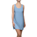 Light Blue fudjt Unbroken Chain 1.25 Chic Racerback Dress