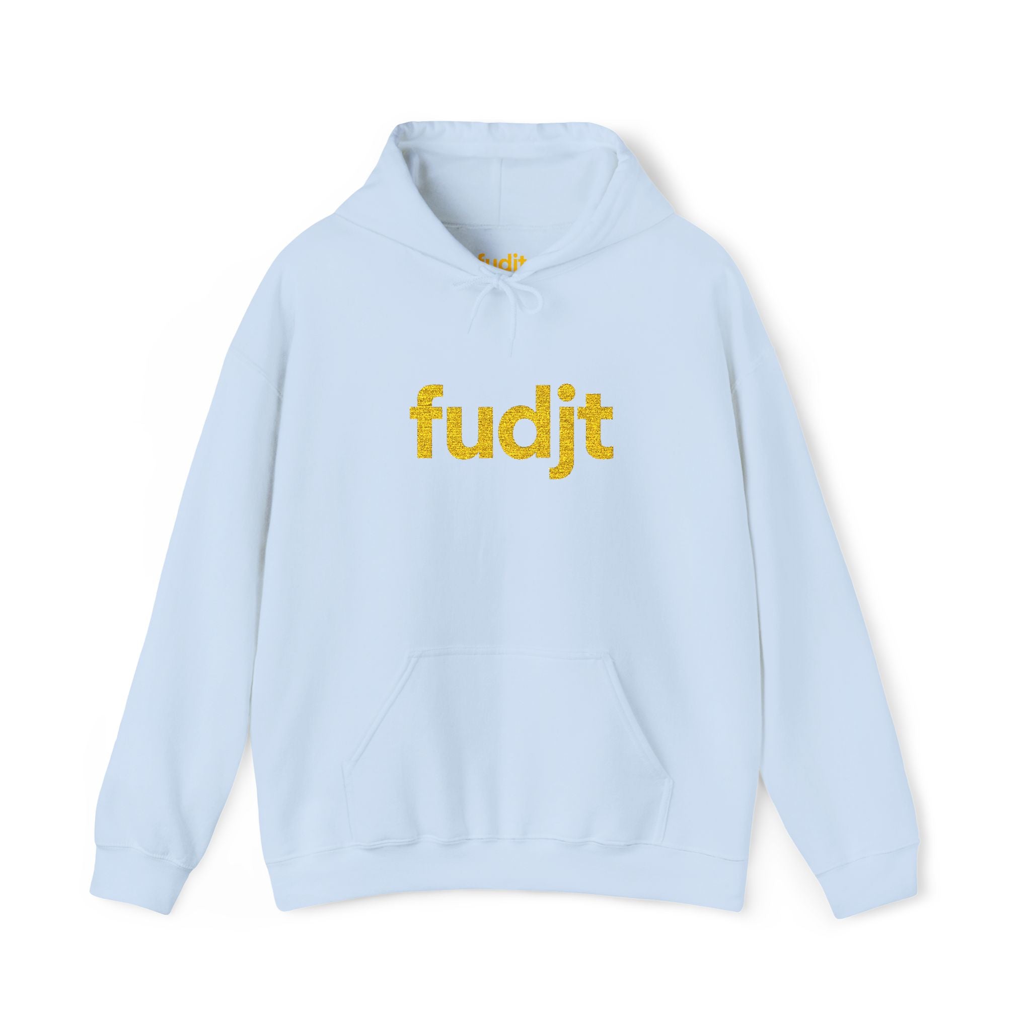 Golden Yellow fudjt Embroidered Heavy Blend Hooded Sweatshirt | 15 Colors | Stand For Something