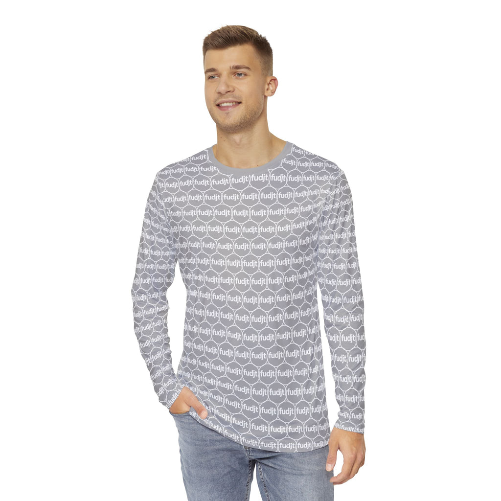 Light Gray fudjt Unbroken Chain 2.5 Fluid Vibes Long Sleeve Shirt