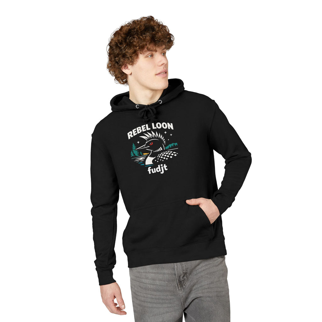 fudjt French Terry Hoodie | Rebel Loon Naturescape | 6 Colors