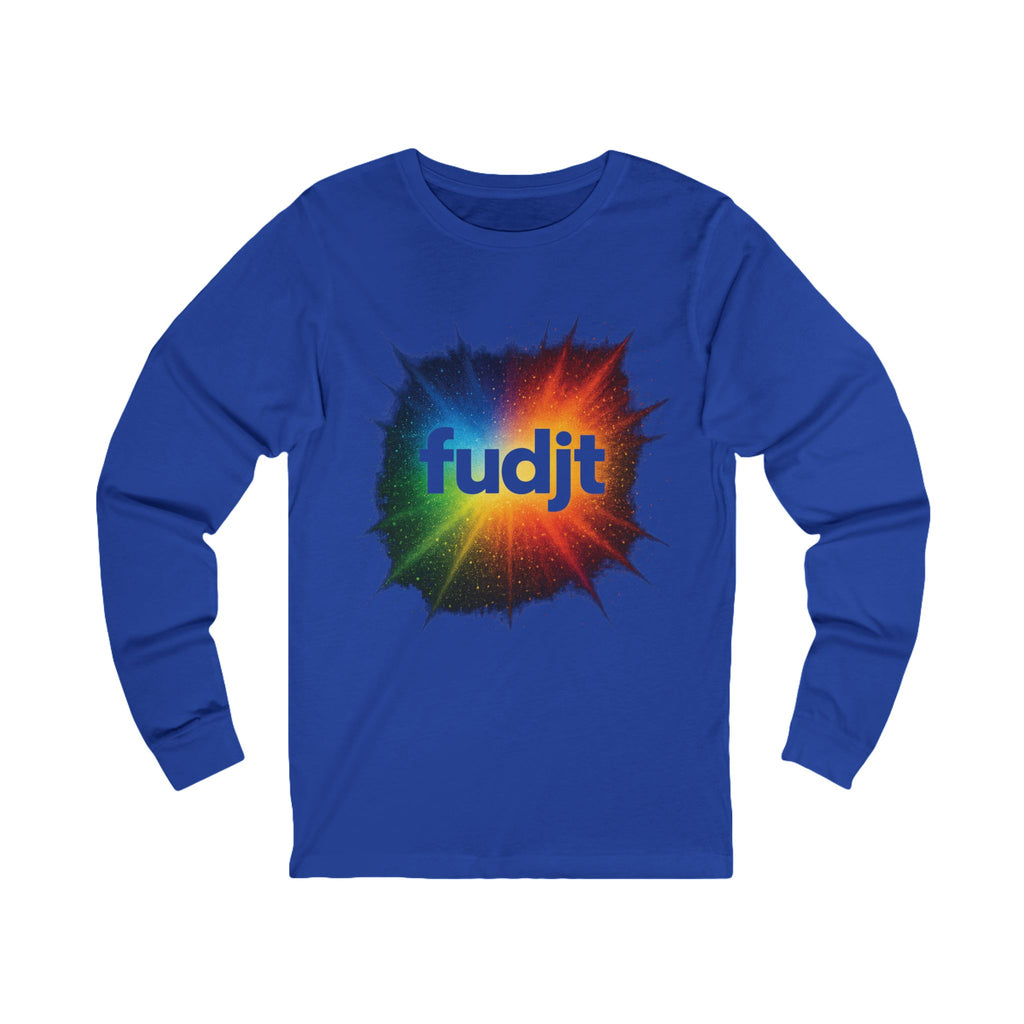 fudjt Burst of Empowerment Long Sleeve Tee | Universally Made for You | 12 Colors