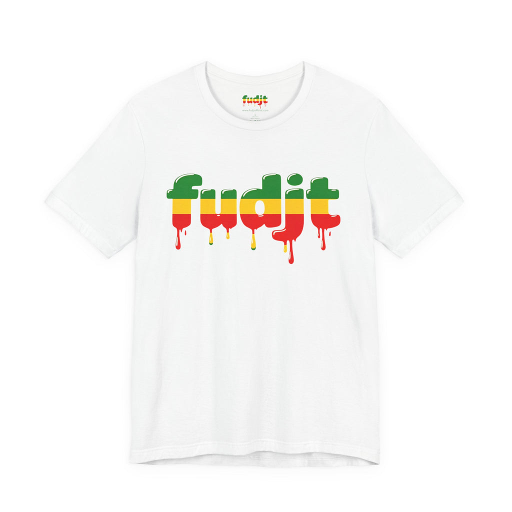 fudit Drip Logo Tee (Rasta Colors)