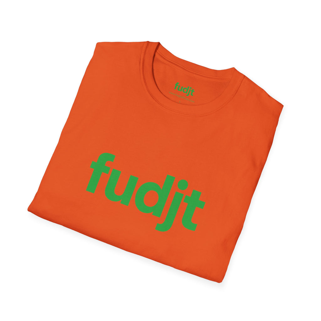 fudjt Everyday Style Green logo Tee | 16 Colors