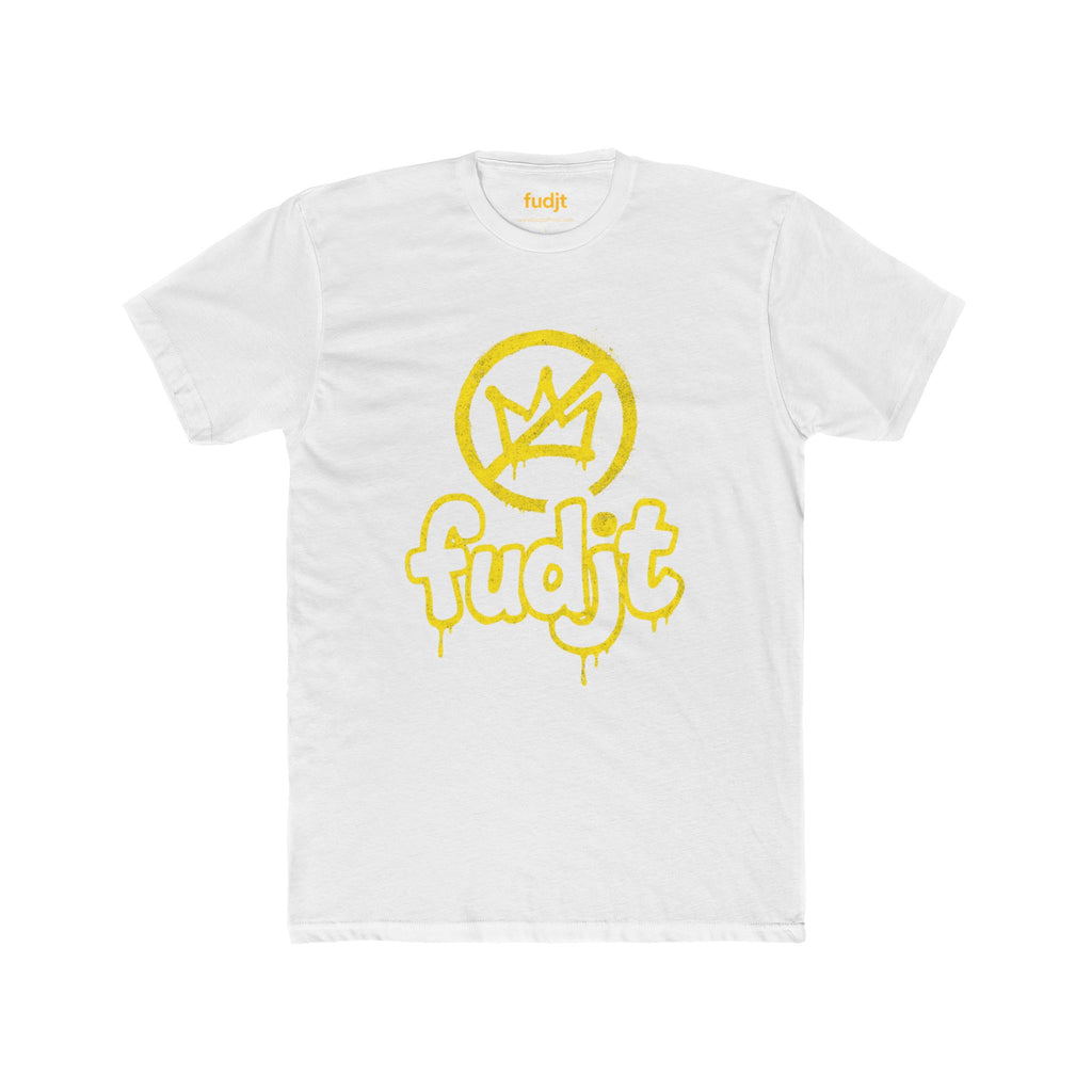 Golden fudjt No Kings Cotton Crew Tee | 12 Colors