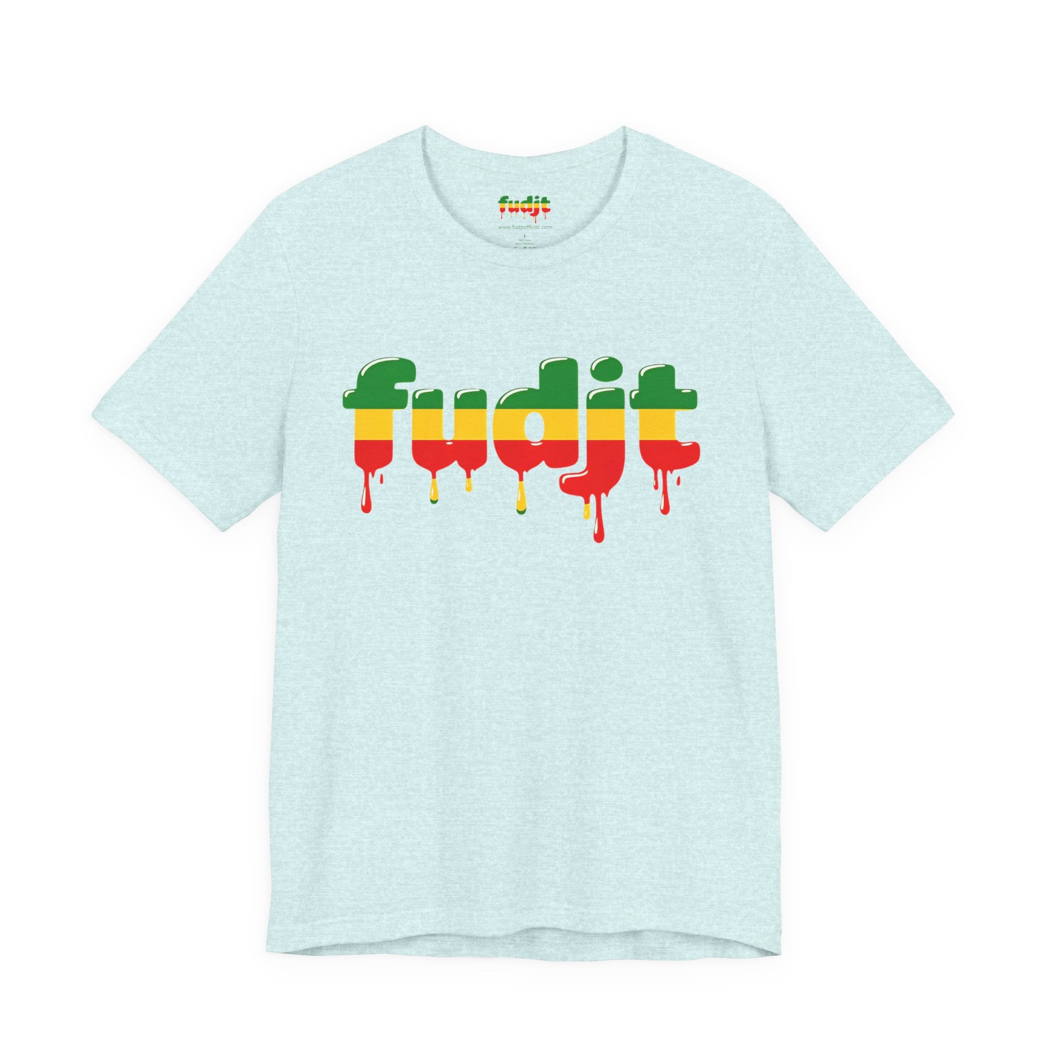 fudit Drip Logo Tee (Rasta Colors)
