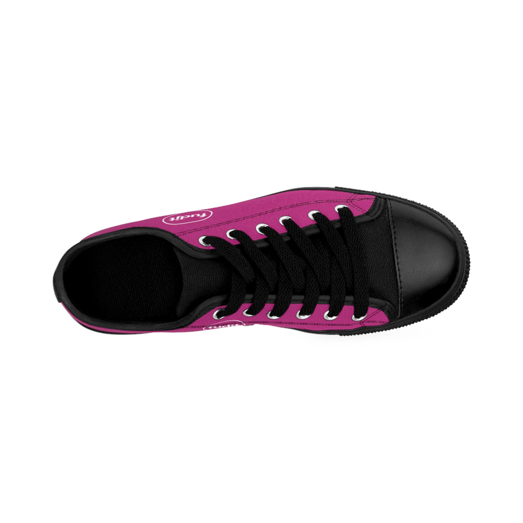 Pink fudjt Circle Sneakers | Women & Girls