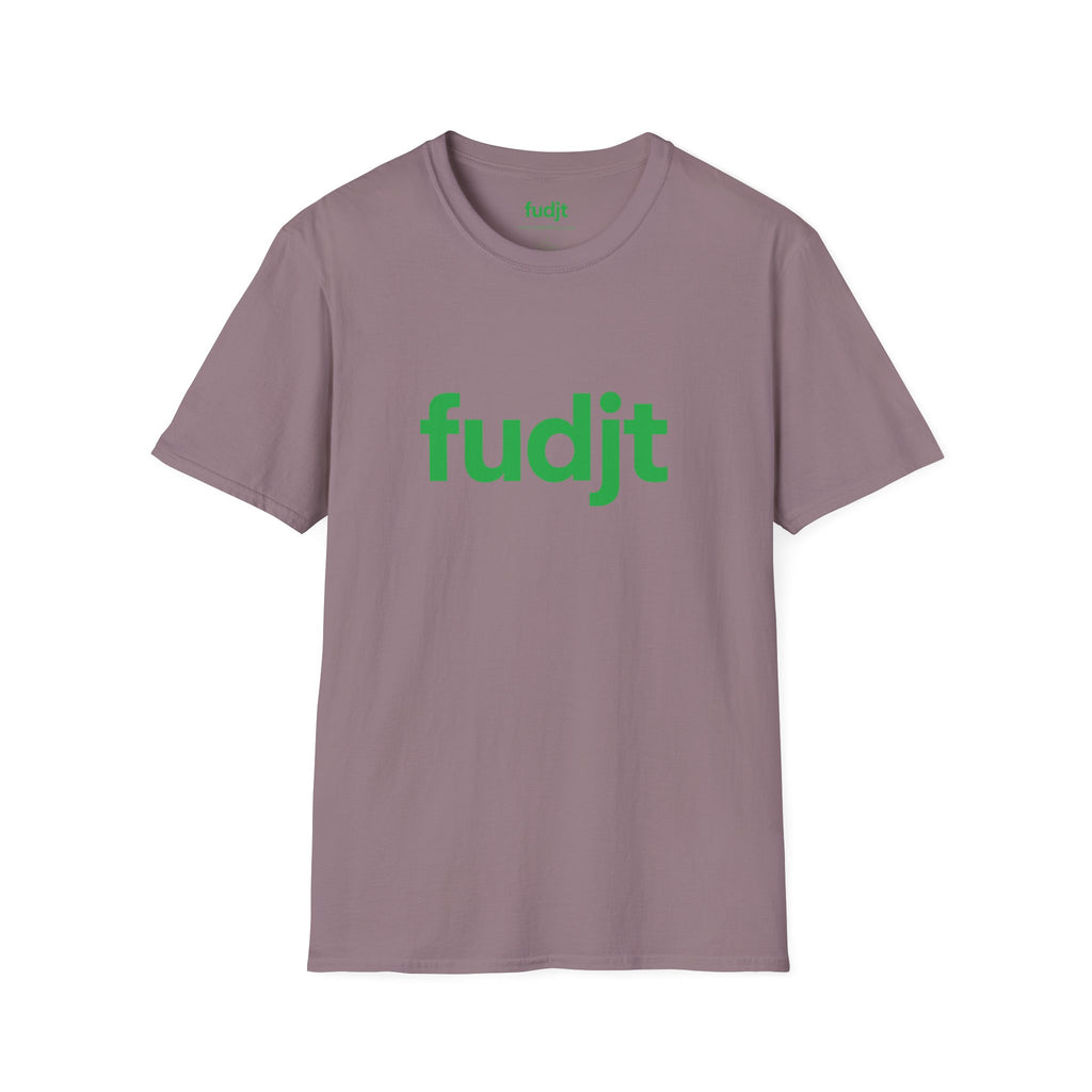 fudjt Everyday Style Green logo Tee | 16 Colors
