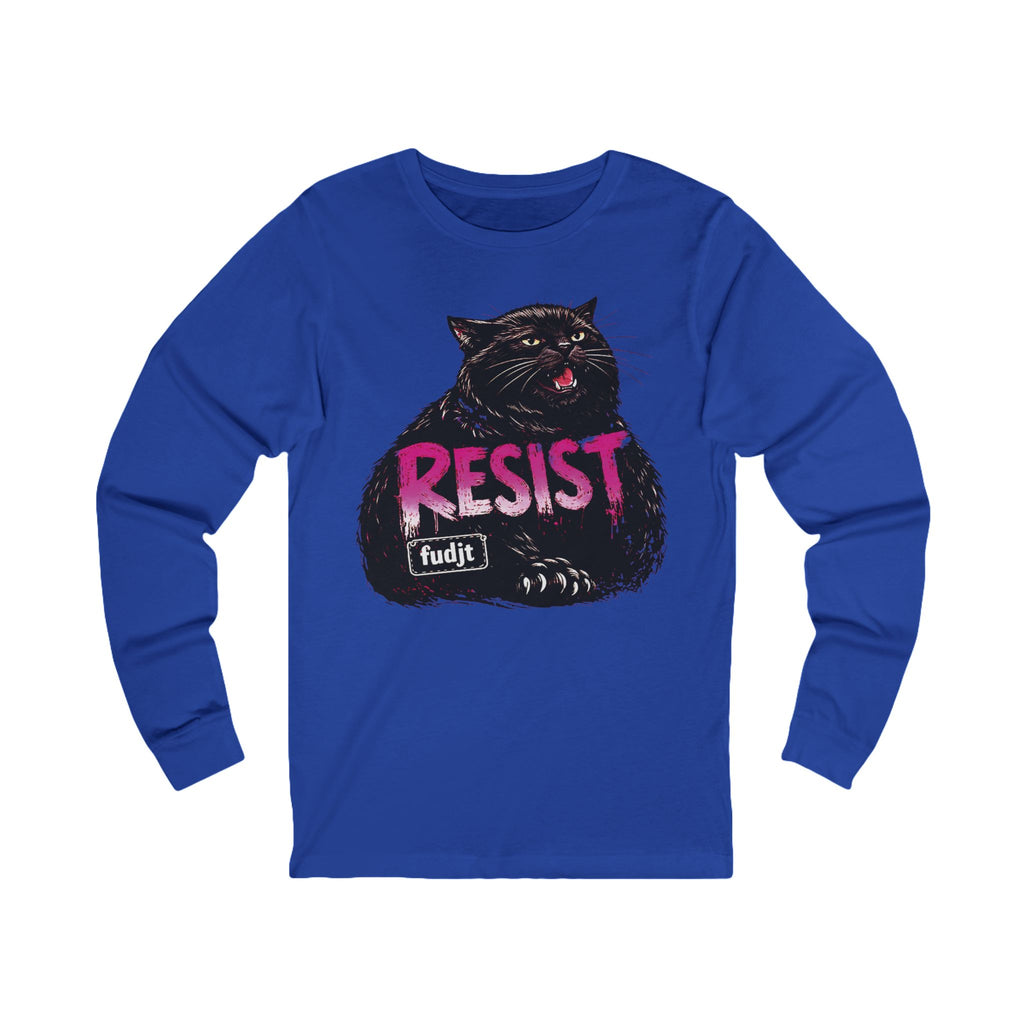 fudjt Resist Long Sleeve Tee | Black Pussycat | 13 Colors