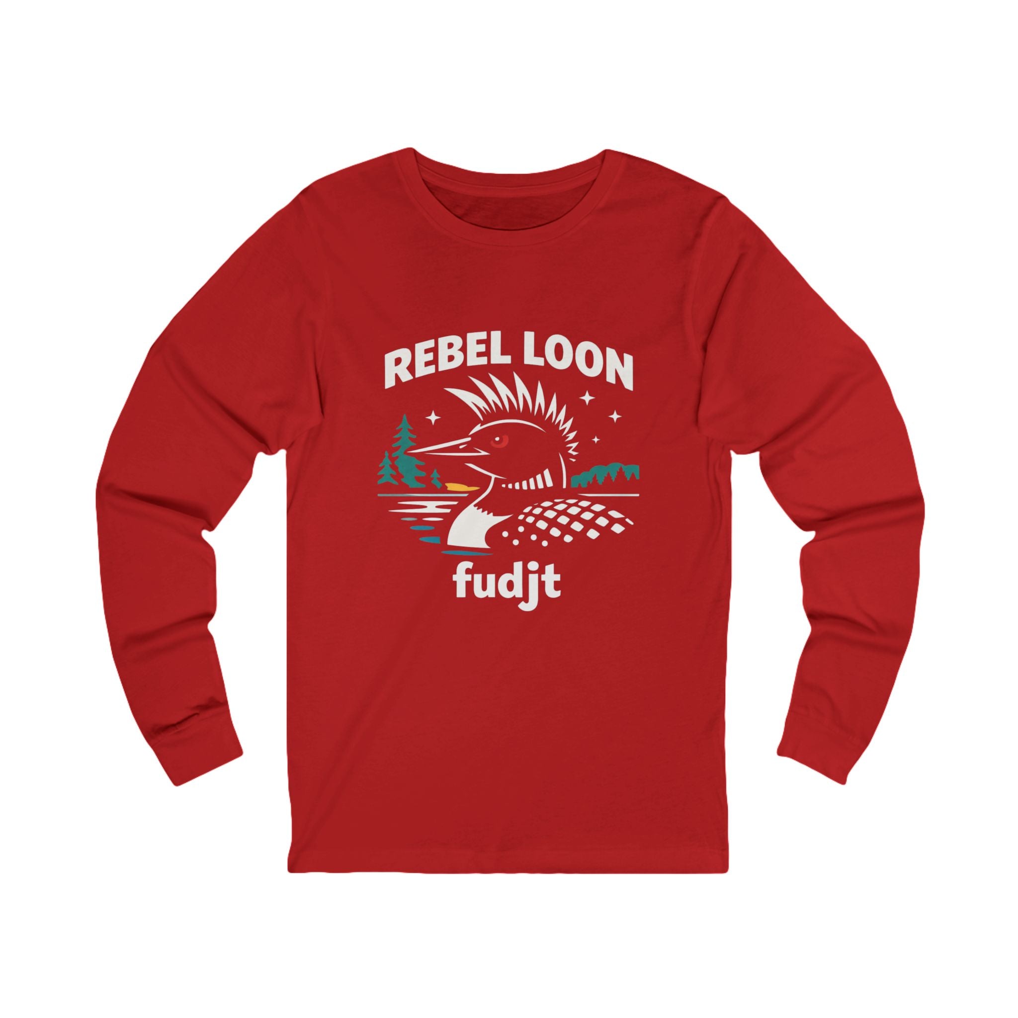fudjt Rebel Loon Naturescape Long Sleeve Tee | 11 Colors