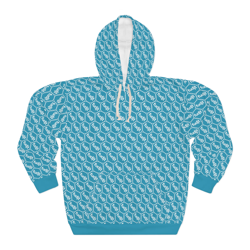 Turquiose fudjt Unbroken Chain Hoodie | All Over 2.5-45