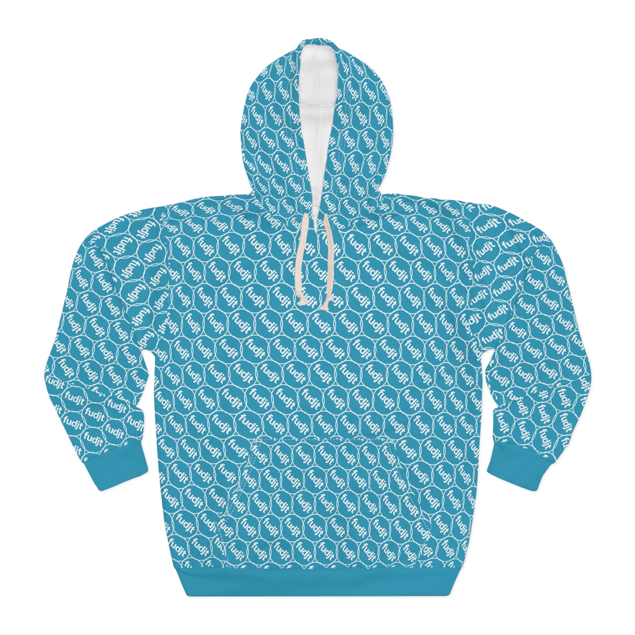 Turquiose fudjt Unbroken Chain Hoodie | All Over 2.5-45