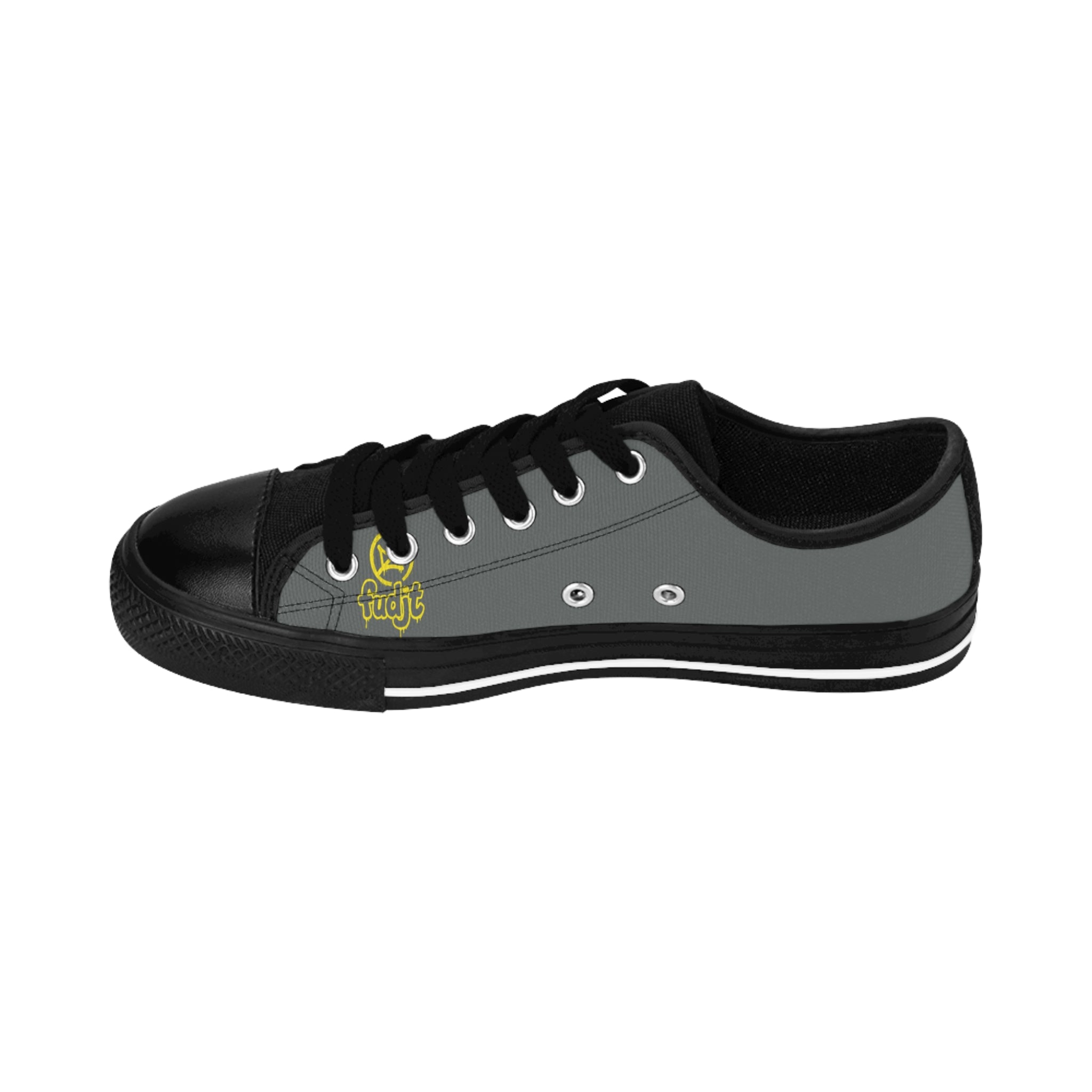 Dark Gray Golden fudjt No Kings Street Style Sneakers | Women & Girls 1.5 Low Top