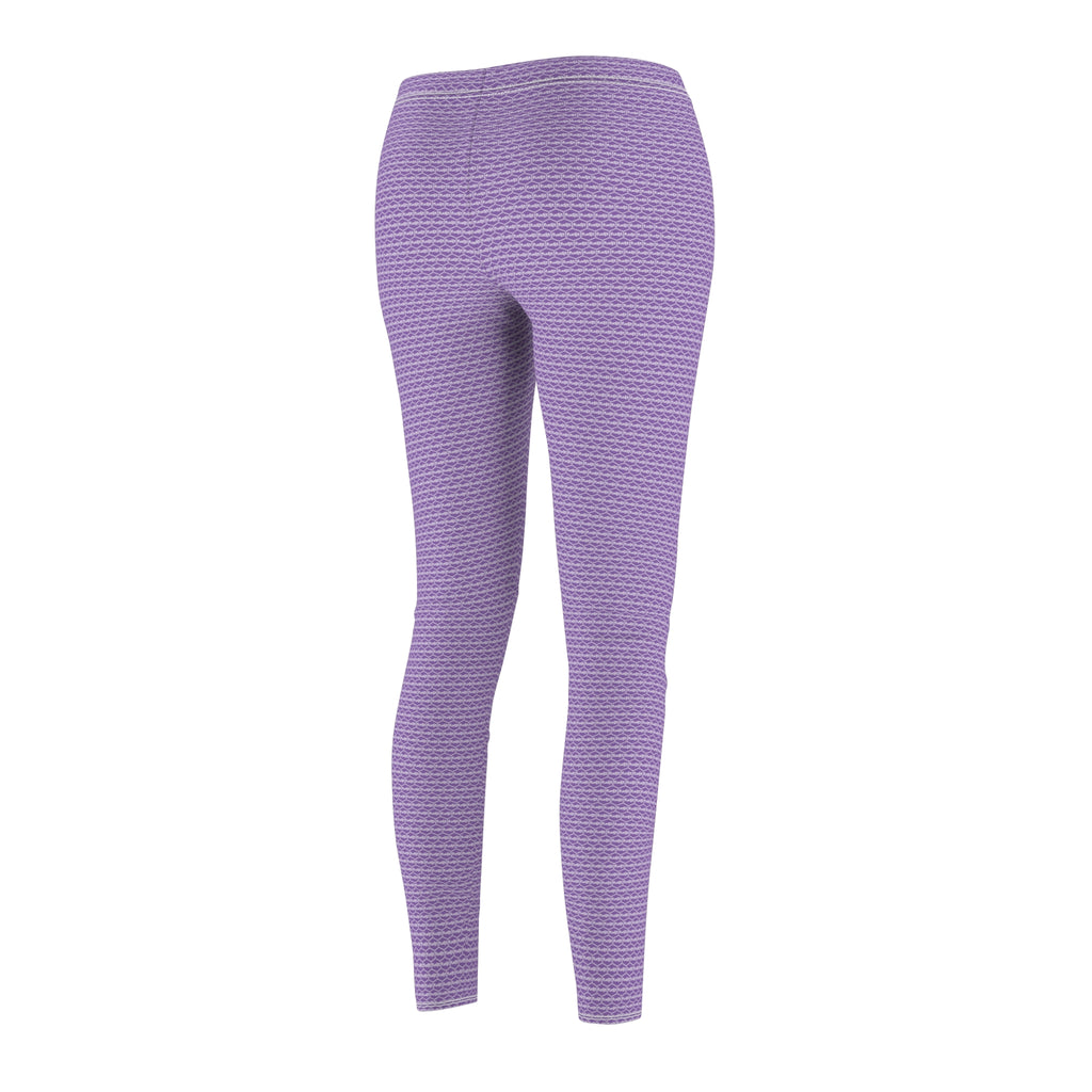 Light Purple fudjt Unbroken Chain .5 Casual Leggings