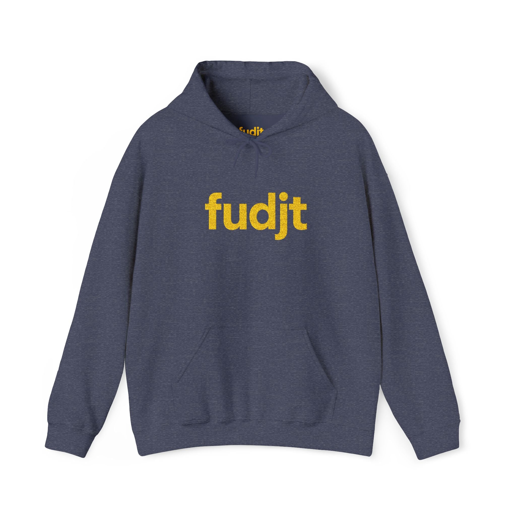 Golden Yellow fudjt Embroidered Heavy Blend Hooded Sweatshirt | 15 Colors | Stand For Something