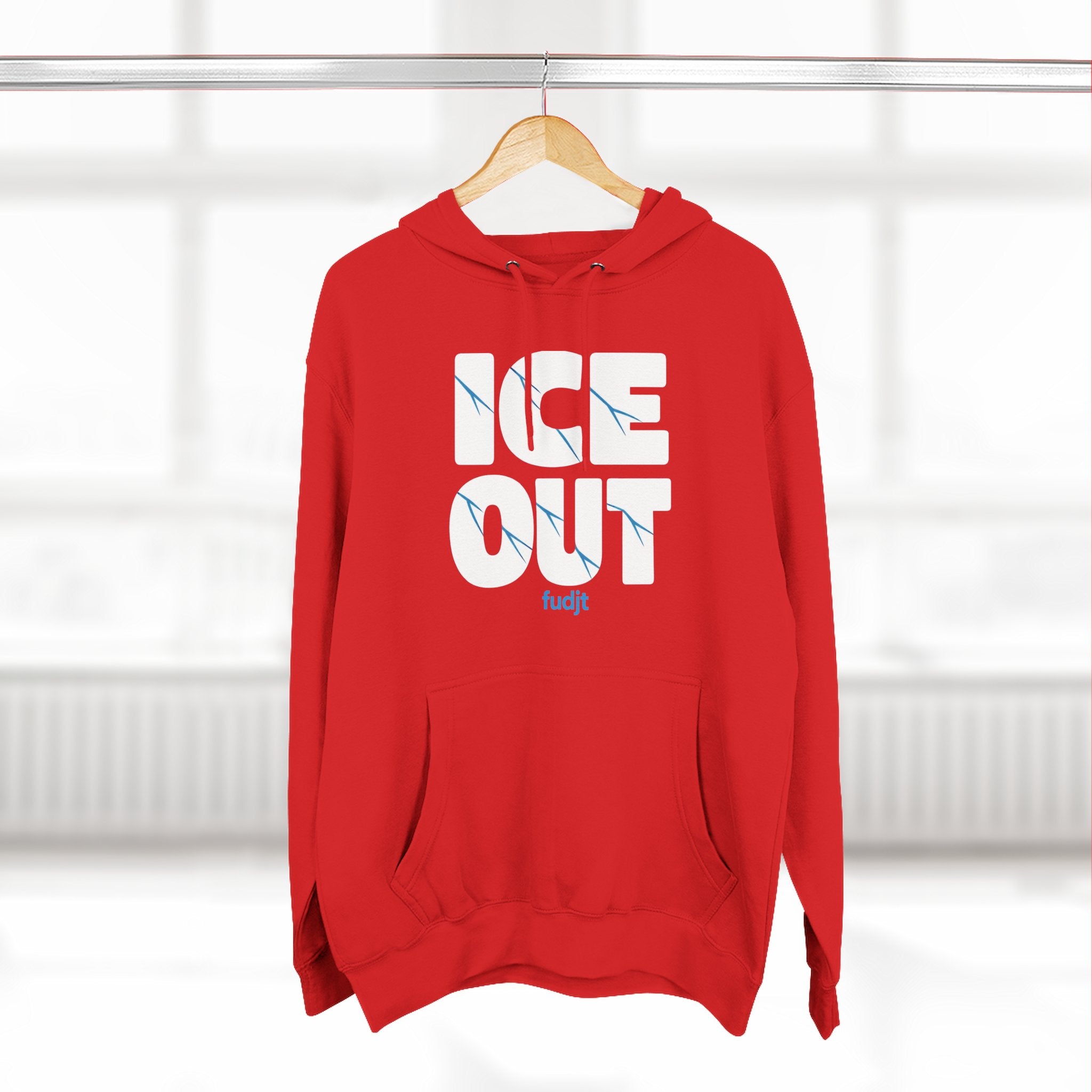 ICE Out fudjt Hoodie – Premium Fleece Pullover | 14 Colors
