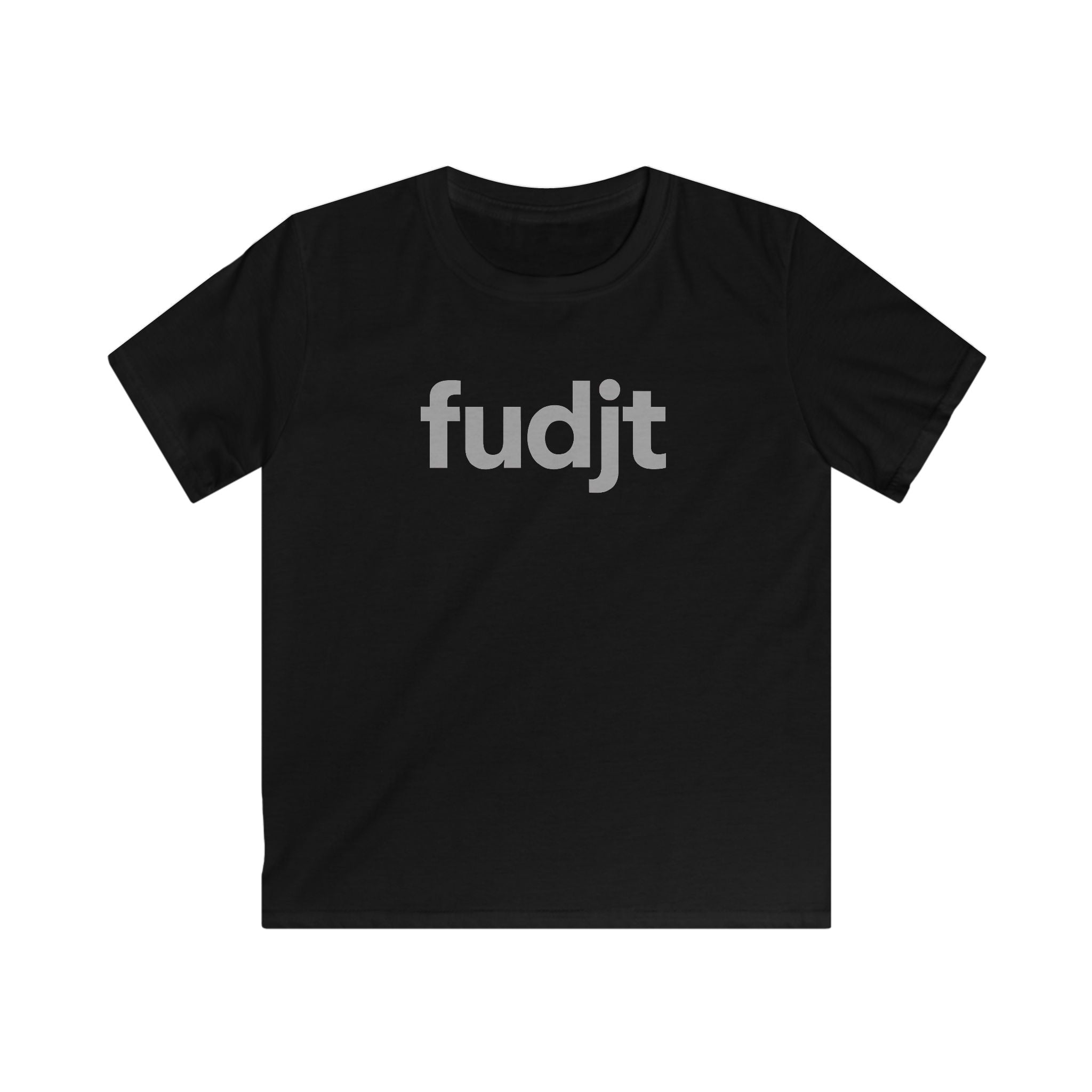 Trendy Kids Cool Gray fudjt Logo Tee | 5 Colors
