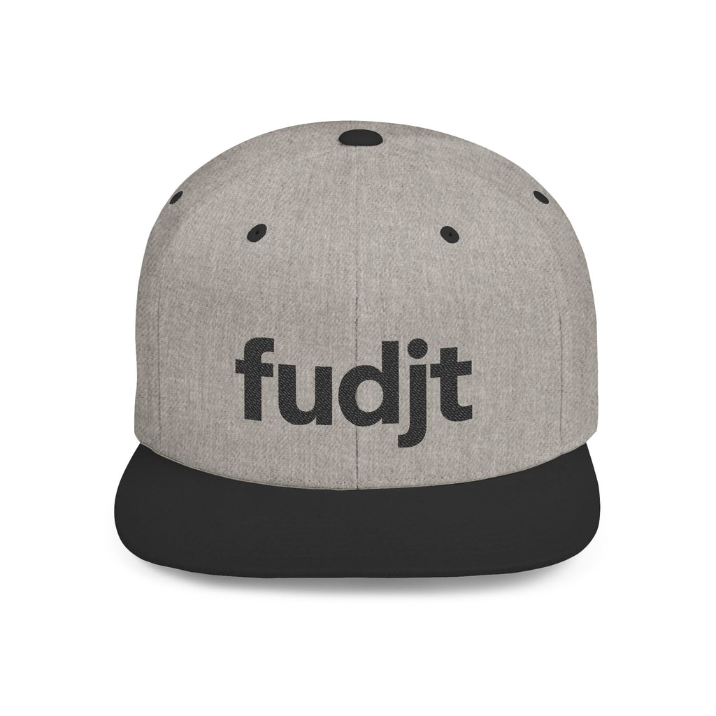 Stylish Flat Bill Snapback Black fudjt Streetwear Logo Cap | 5 Colors