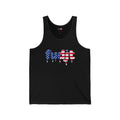 fudjt Stars & Stripes Unisex Jersey Tank | 4 Colors