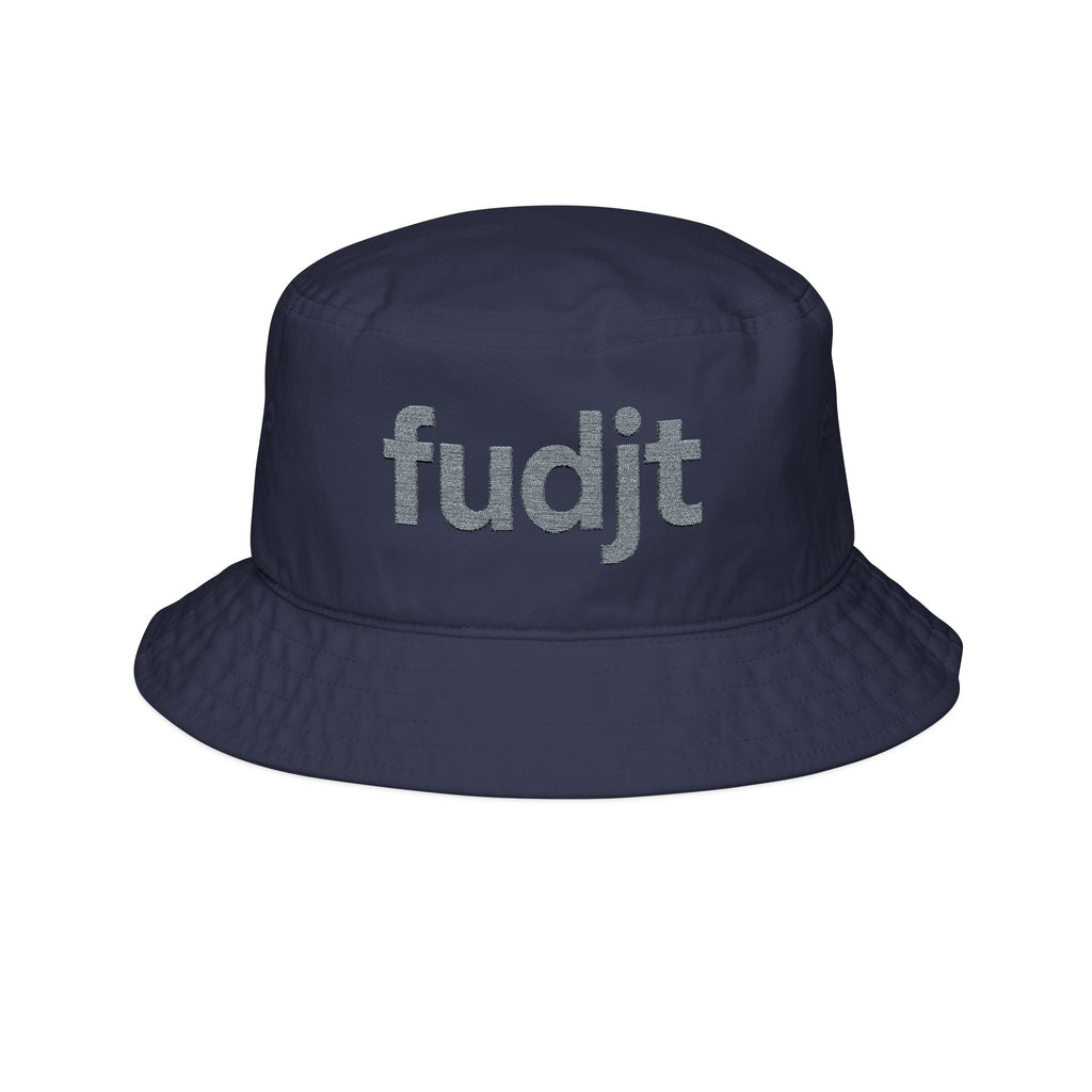 Trendy Bucket Hat with Embroidered Gray fudjt Design | 3 Colors