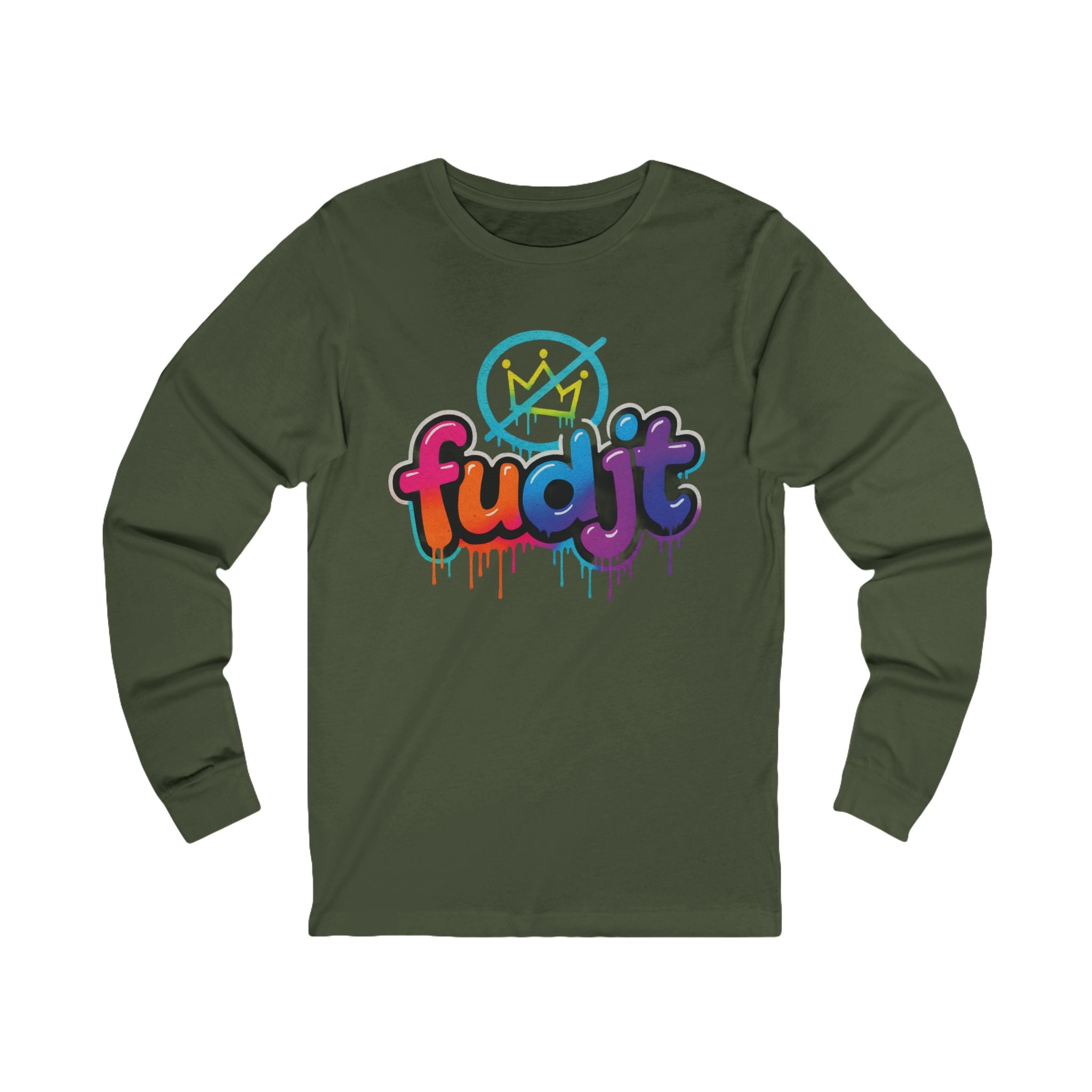 fudjt No Kings Clown Town Long Sleeve Tee | 10 Colors
