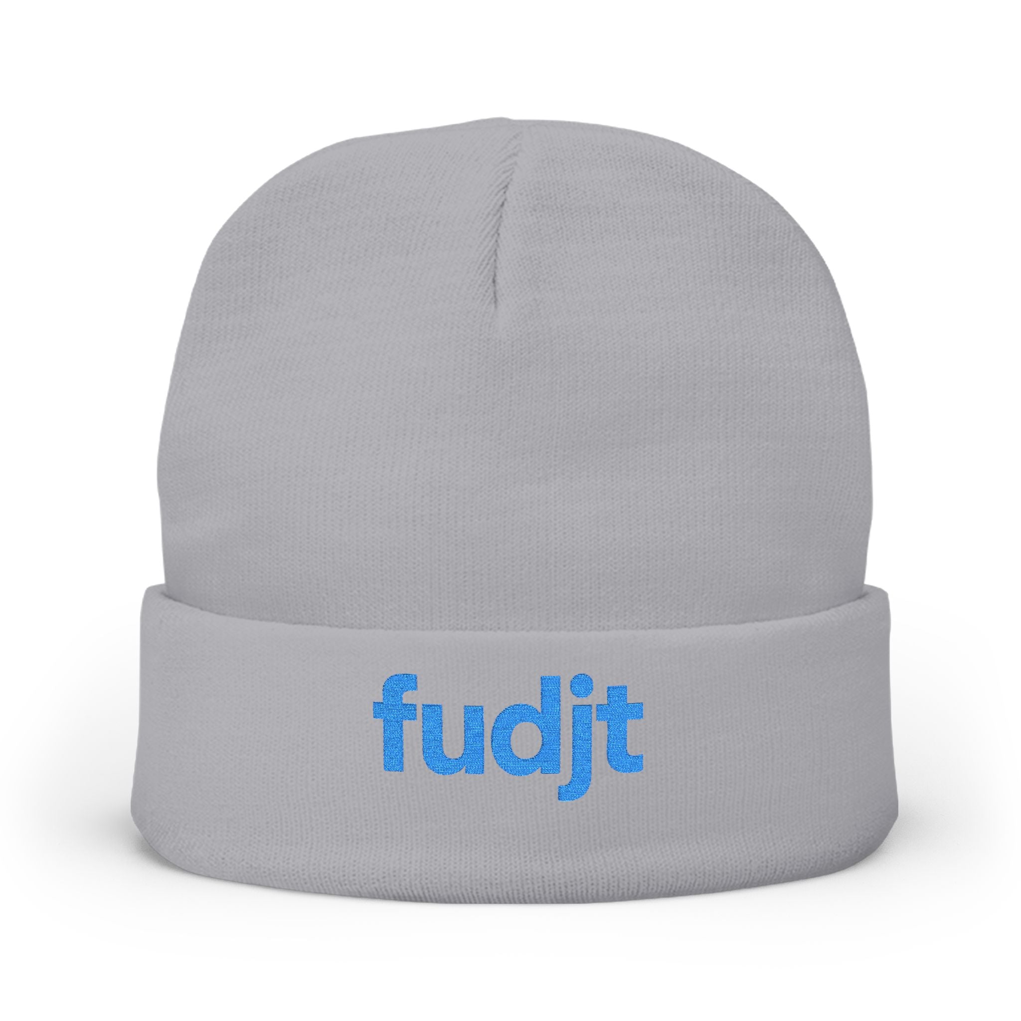 Stylish & Cozy fudjt Knit Beanie | Turquoise Embroidery | 6 Colors