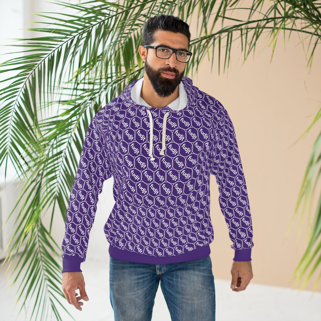 Purple fudjt Unbroken Chain Hoodie | All Over 2.5-45