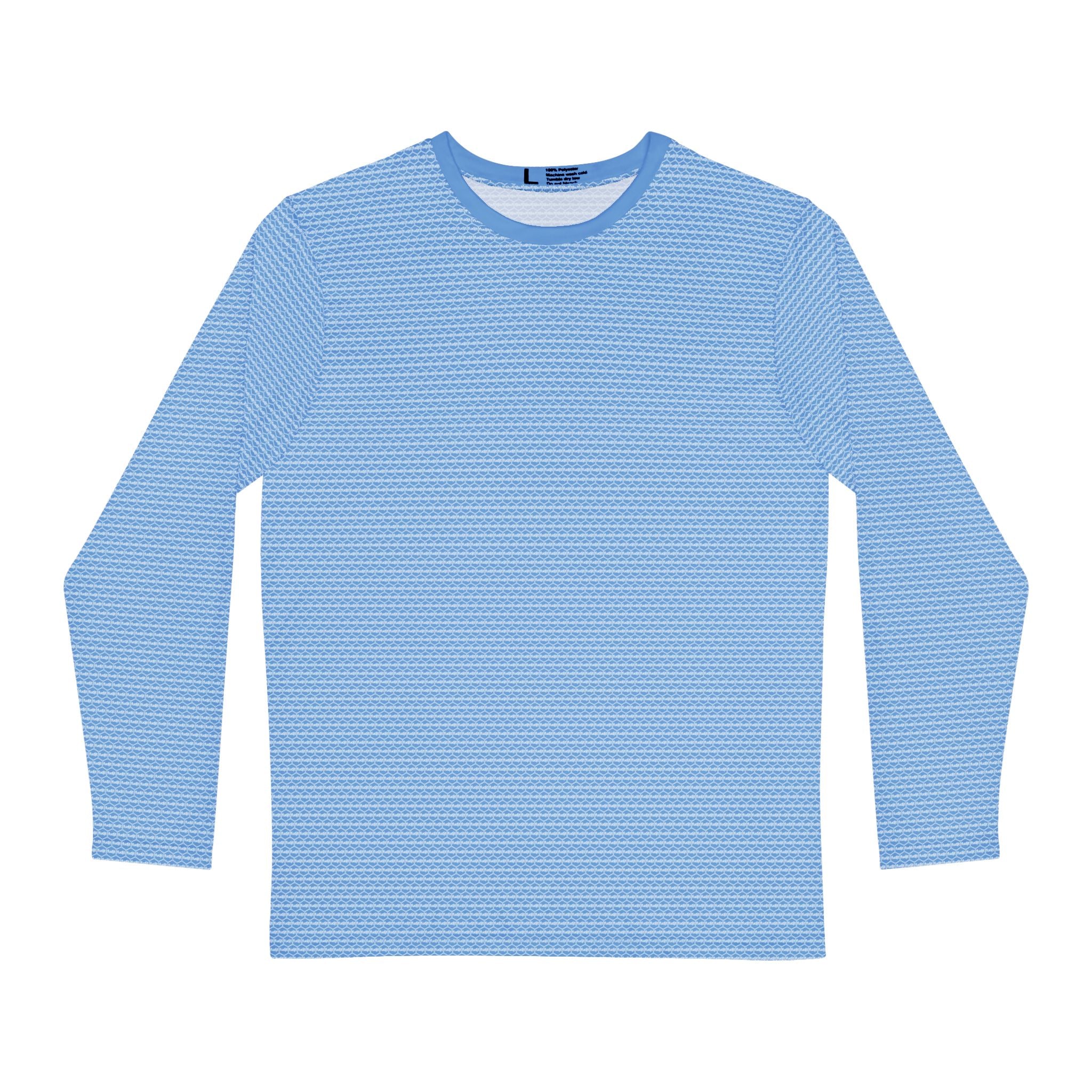 Light Blue fudjt Unbroken Chain .5 Fluid Vibes Long Sleeve Shirt