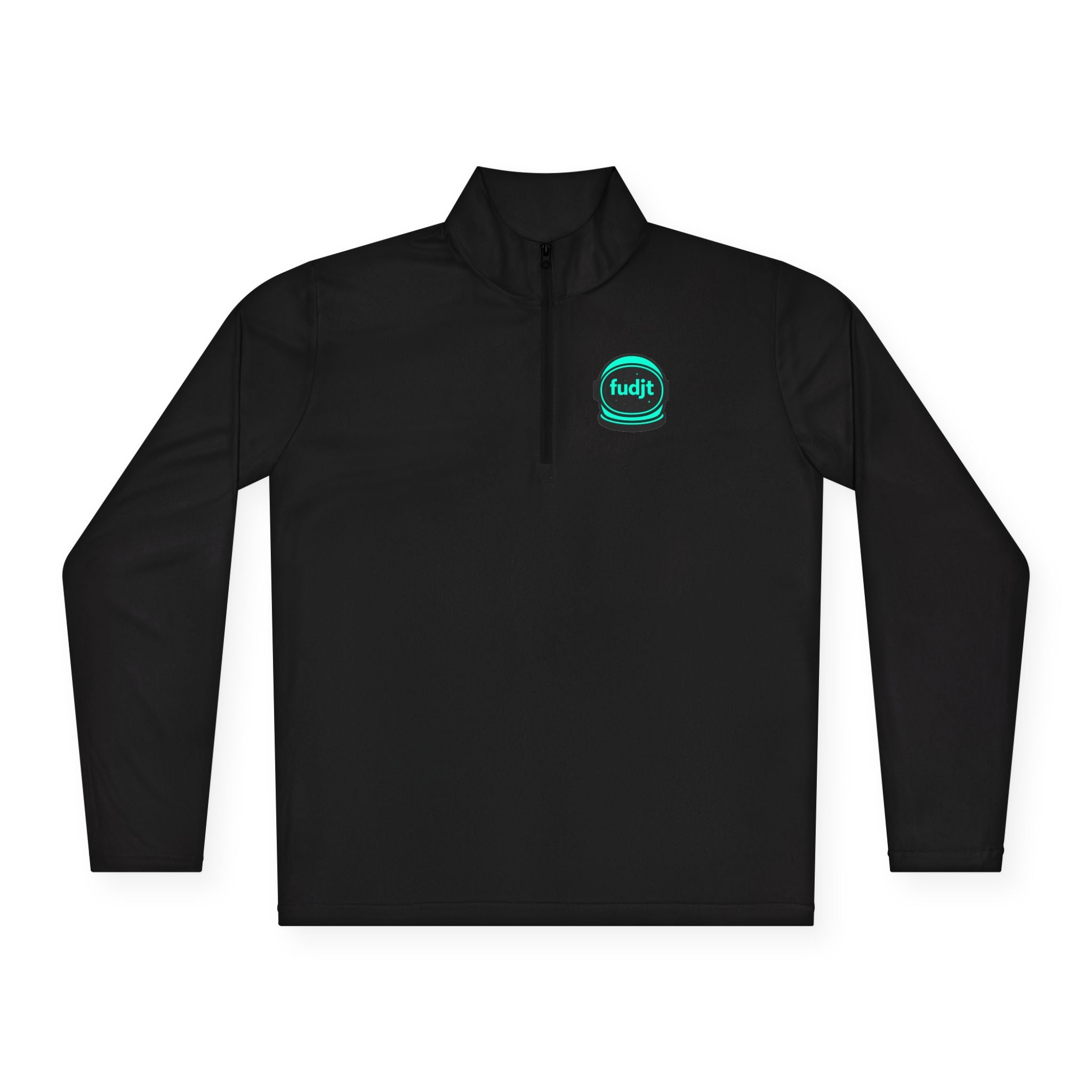 Quarter-Zip Performance Pullover | Green Space fudjt | Bold Backside | 6 Colors