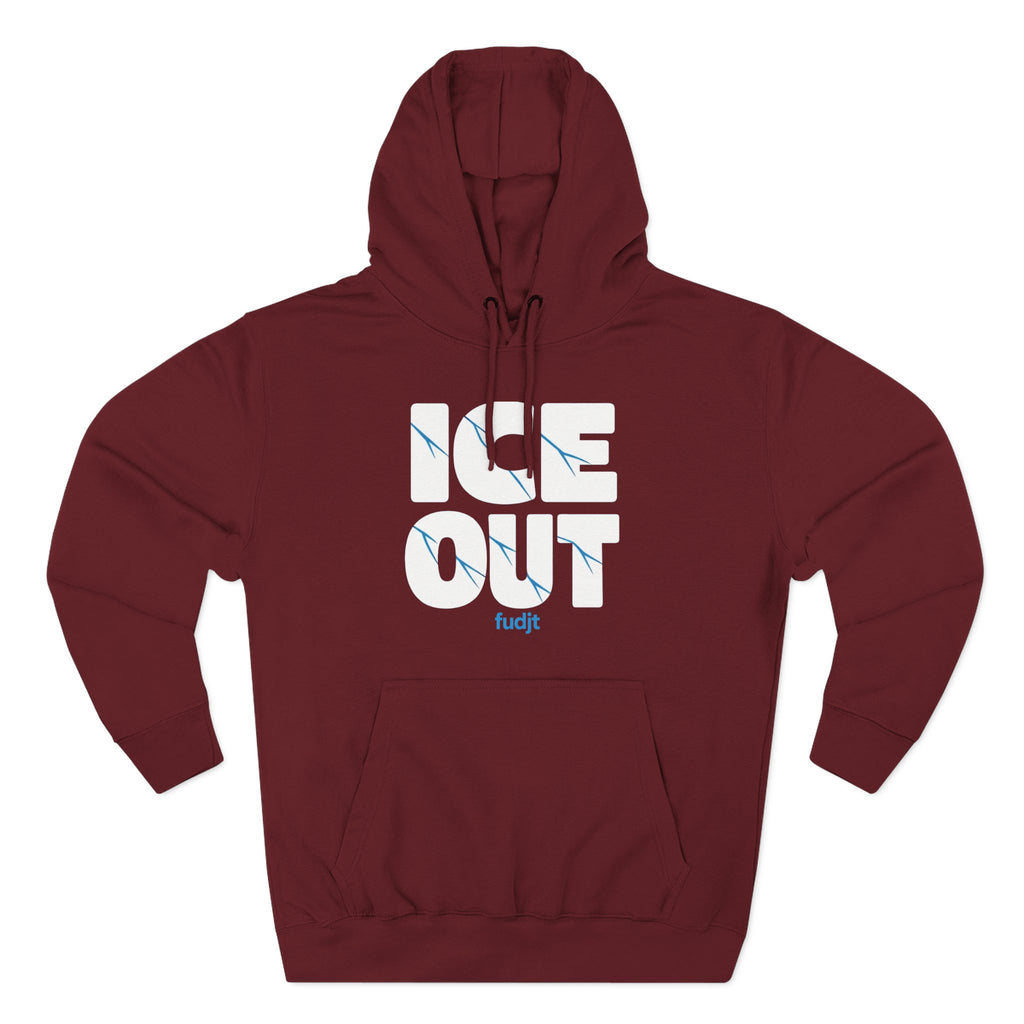 ICE Out fudjt Hoodie – Premium Fleece Pullover | 14 Colors