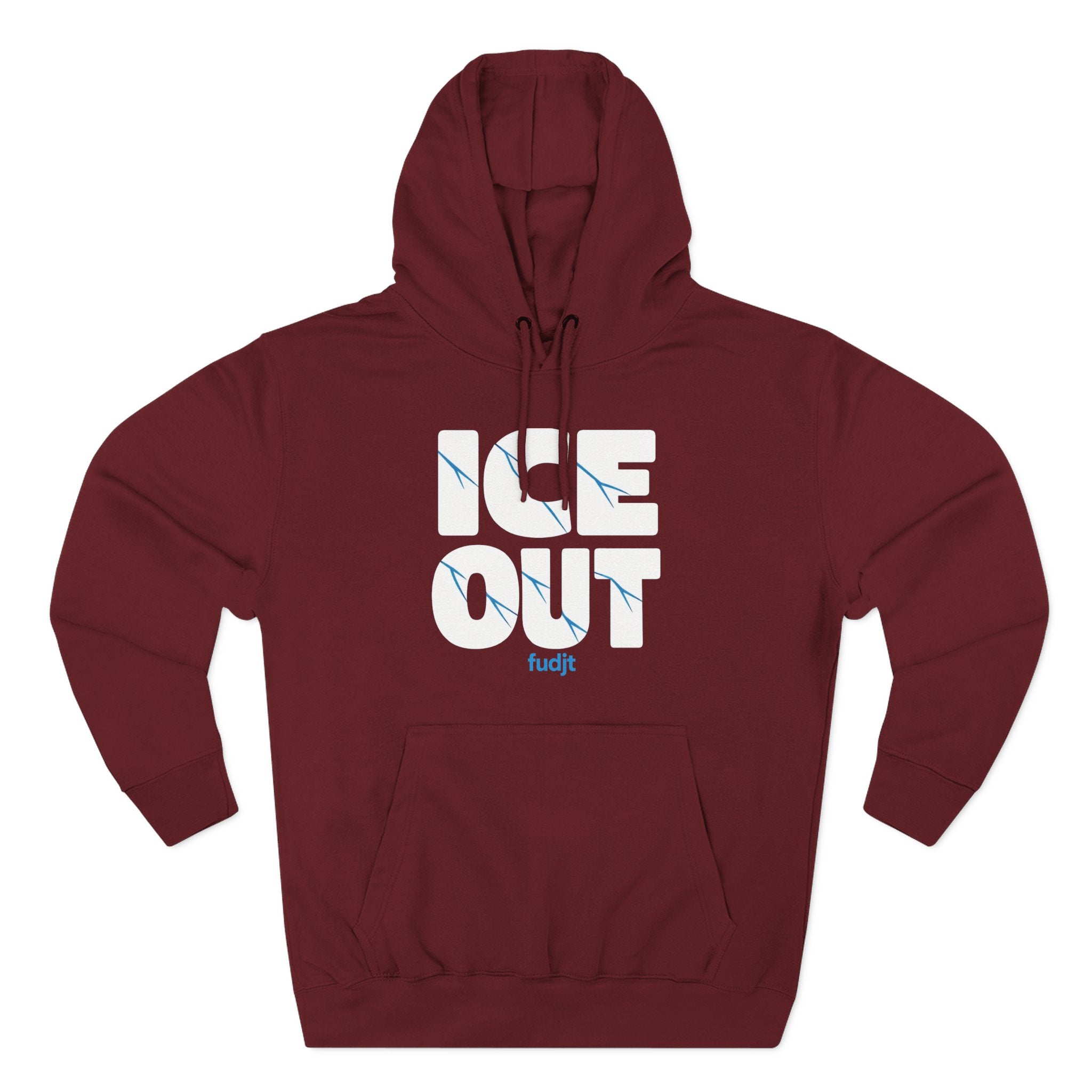 ICE Out fudjt Hoodie – Premium Fleece Pullover | 14 Colors