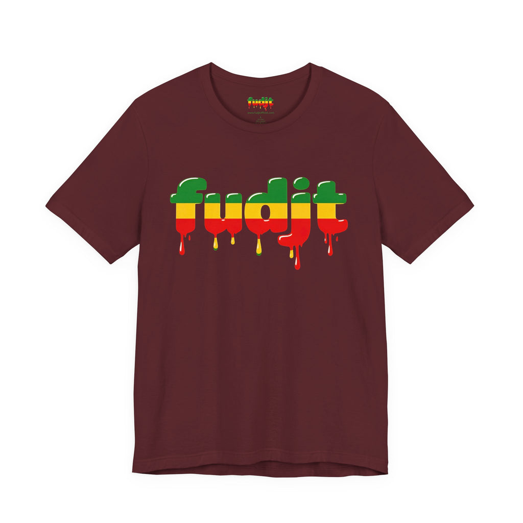 fudit Drip Logo Tee (Rasta Colors)
