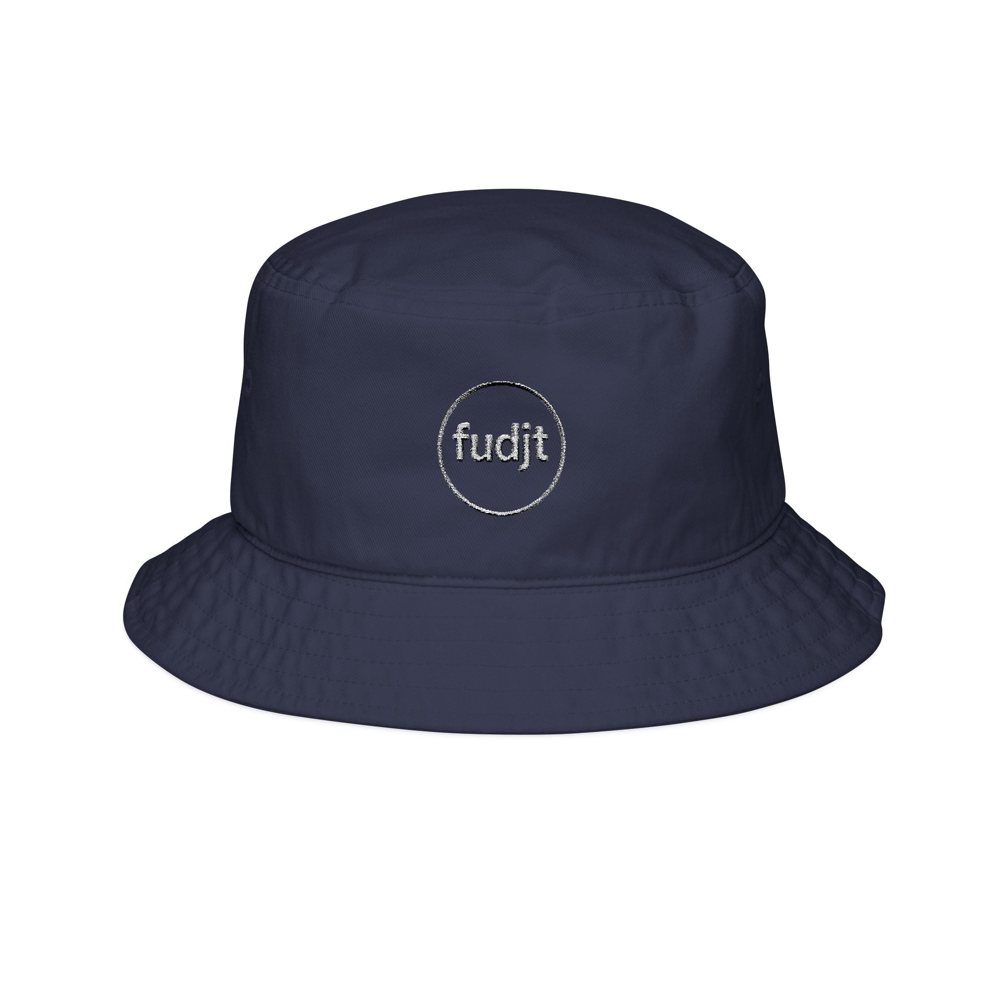 fudjt Circle Embroidered Bucket Hat | 2 Colors