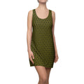 Black Golden fudjt No Kings 1.25 Chic Racerback Dress - FUDJT design - XS