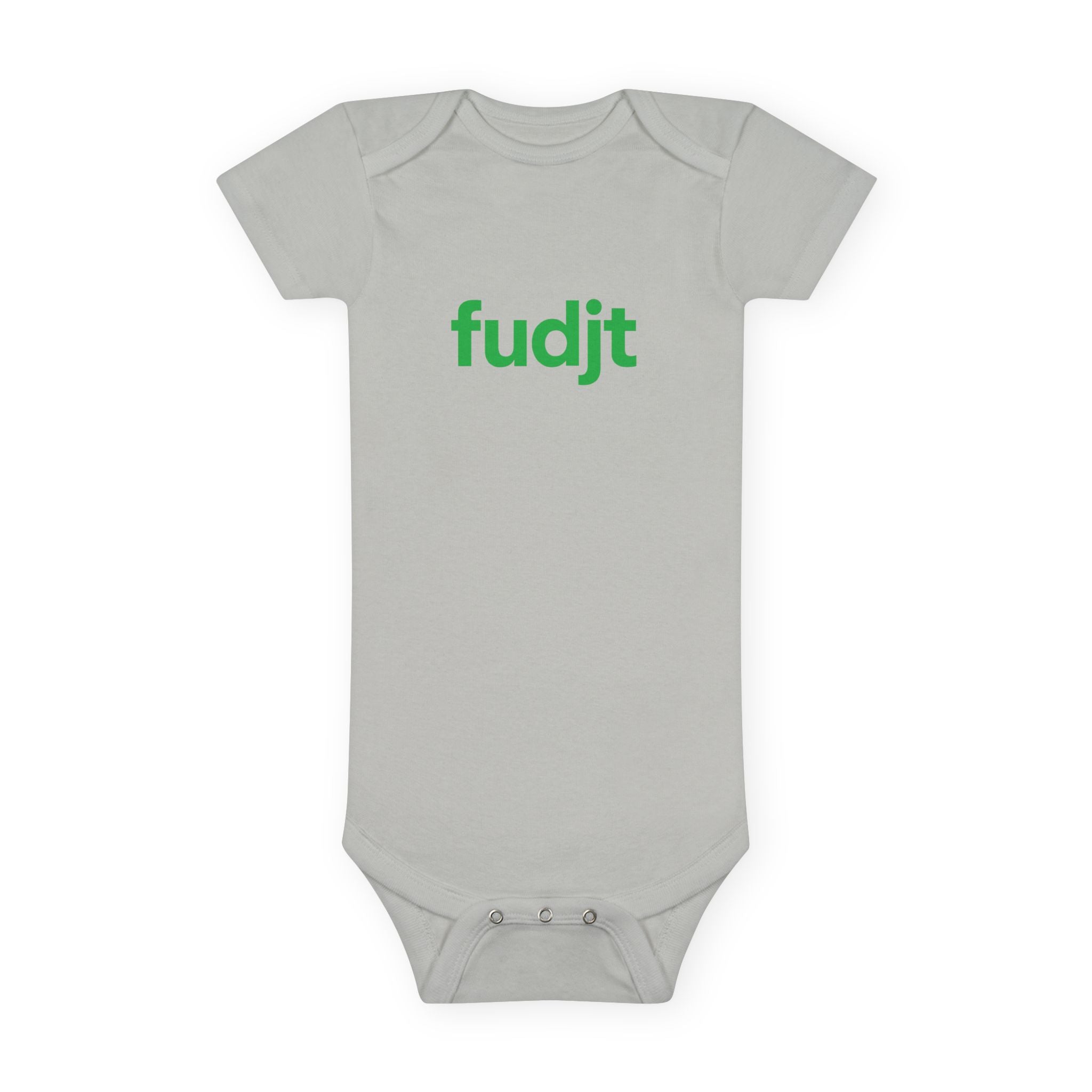 Green fudjt Logo Baby Onesie | 4 Colors