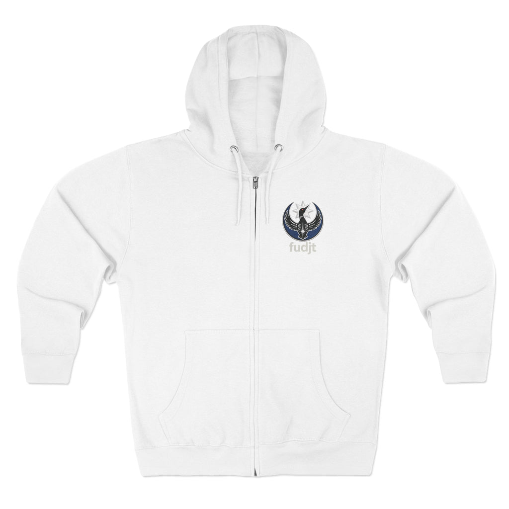 MN Rebel Loon Especial fudjt Zip Hoodie | Front & Back Graphic | 7 Colors