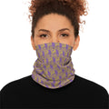 Light Purple Golden fudjt No Kings 1.25 Neck Gaiter
