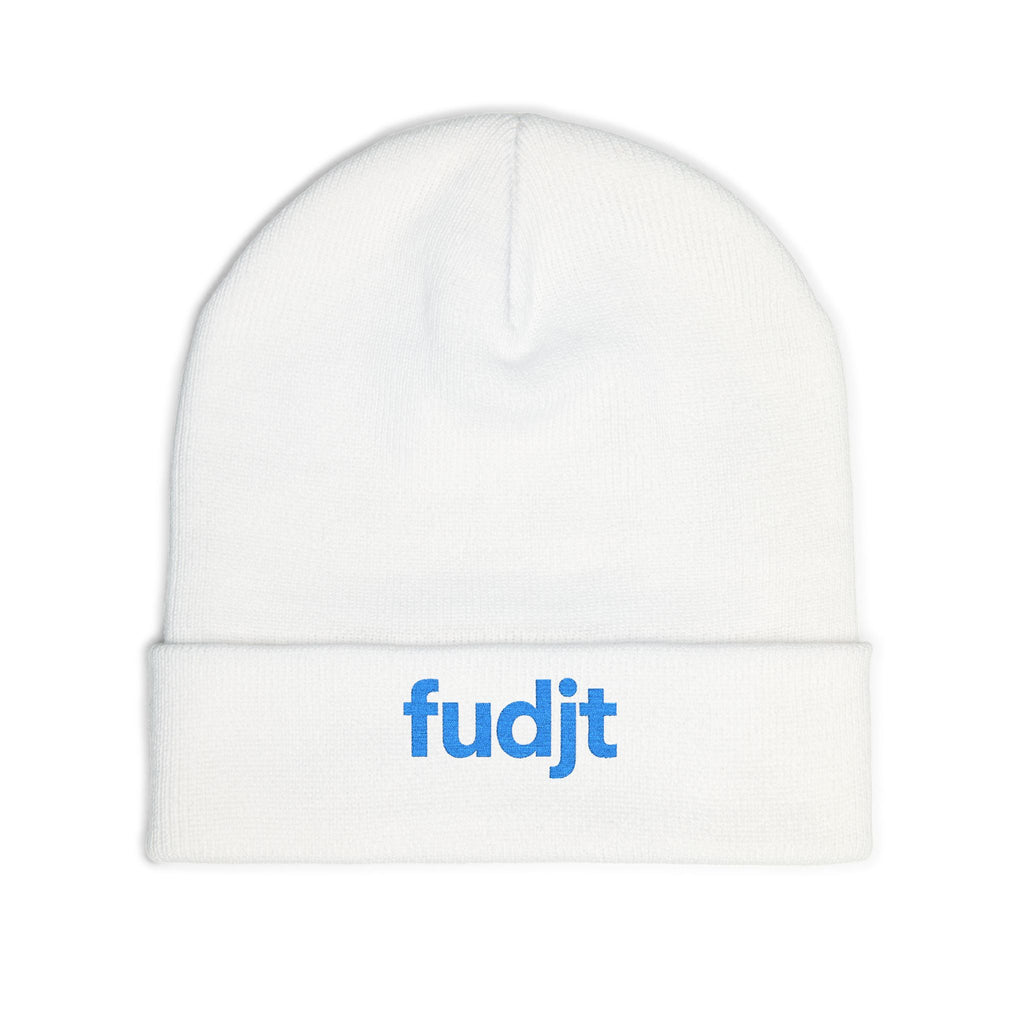 Stylish & Cozy fudjt Knit Beanie | Turquoise Embroidery | 6 Colors