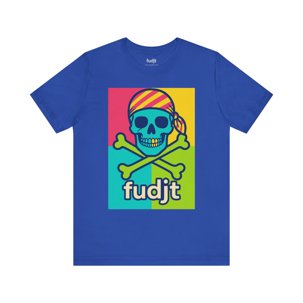 Fudjt "Booty" Skull and Crossbones Tee | 6 Colors