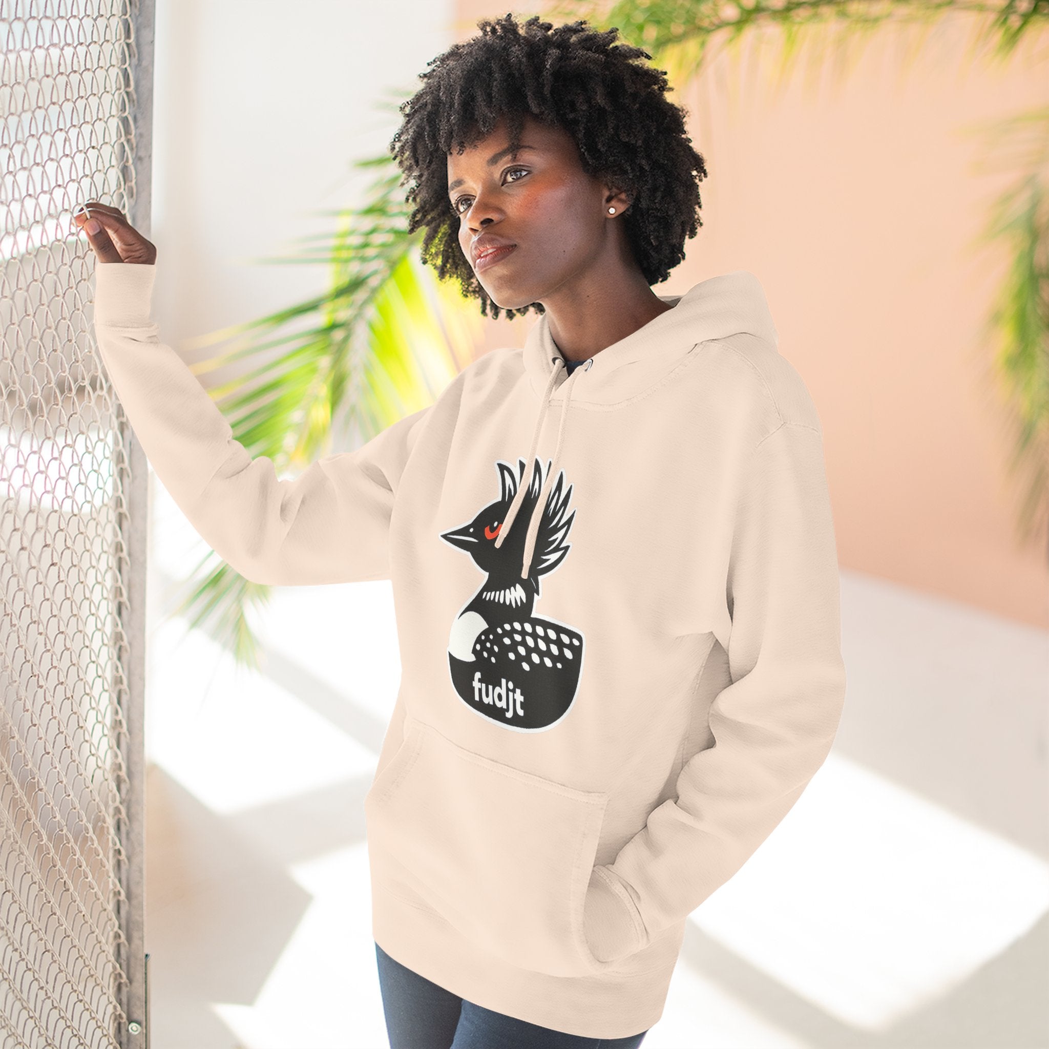 fudjt Rebel Loon Decoy Hoodie – Premium Fleece Pullover | 15 Colors