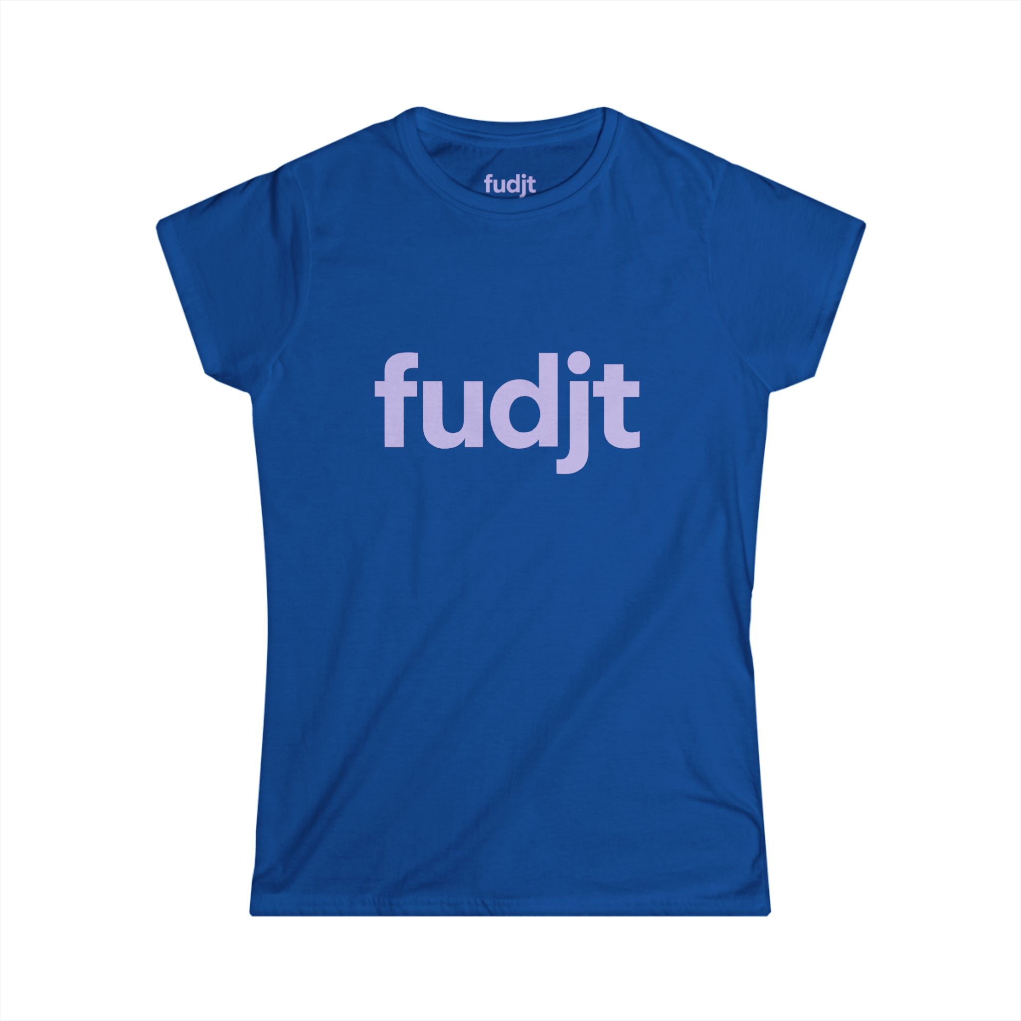 Women's Lavender fudjt logo Comfy Stylie Tee | 12 Colors