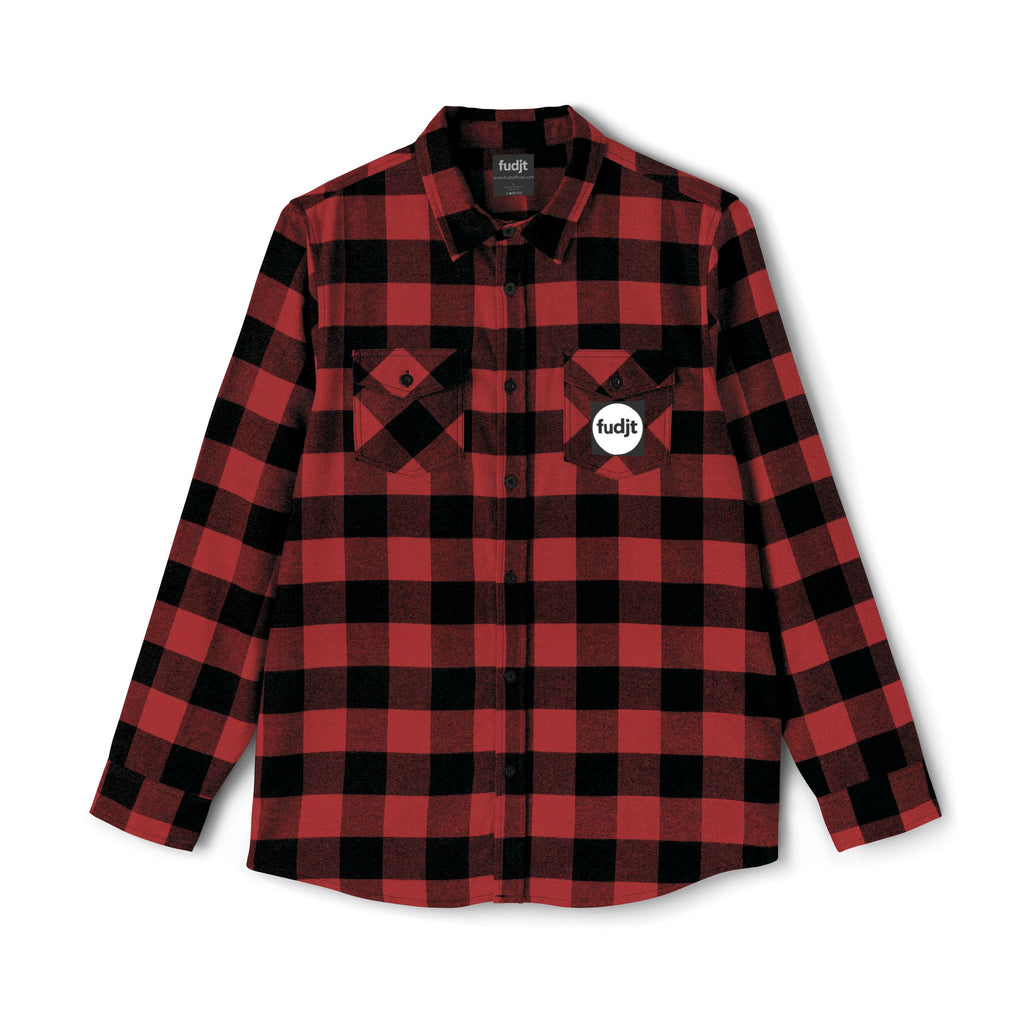 Flannel Shirt | Black Square fudjt Circle | 4 Colors