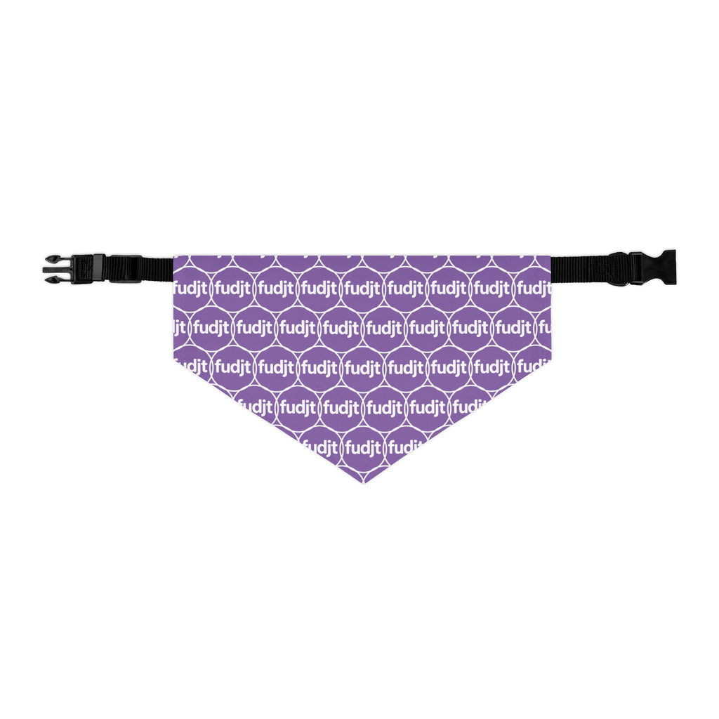 Light Purple fudjt Unbroken Chain 1.25  Bandana Collar for Dogs, Cats & More | 4 Sizes