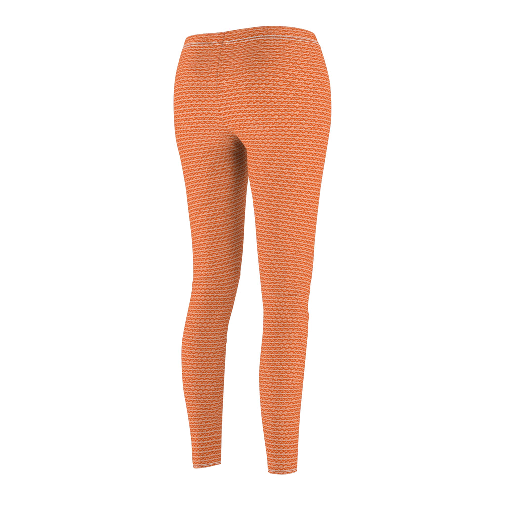 Orange fudjt Unbroken Chain .5 Casual Leggings