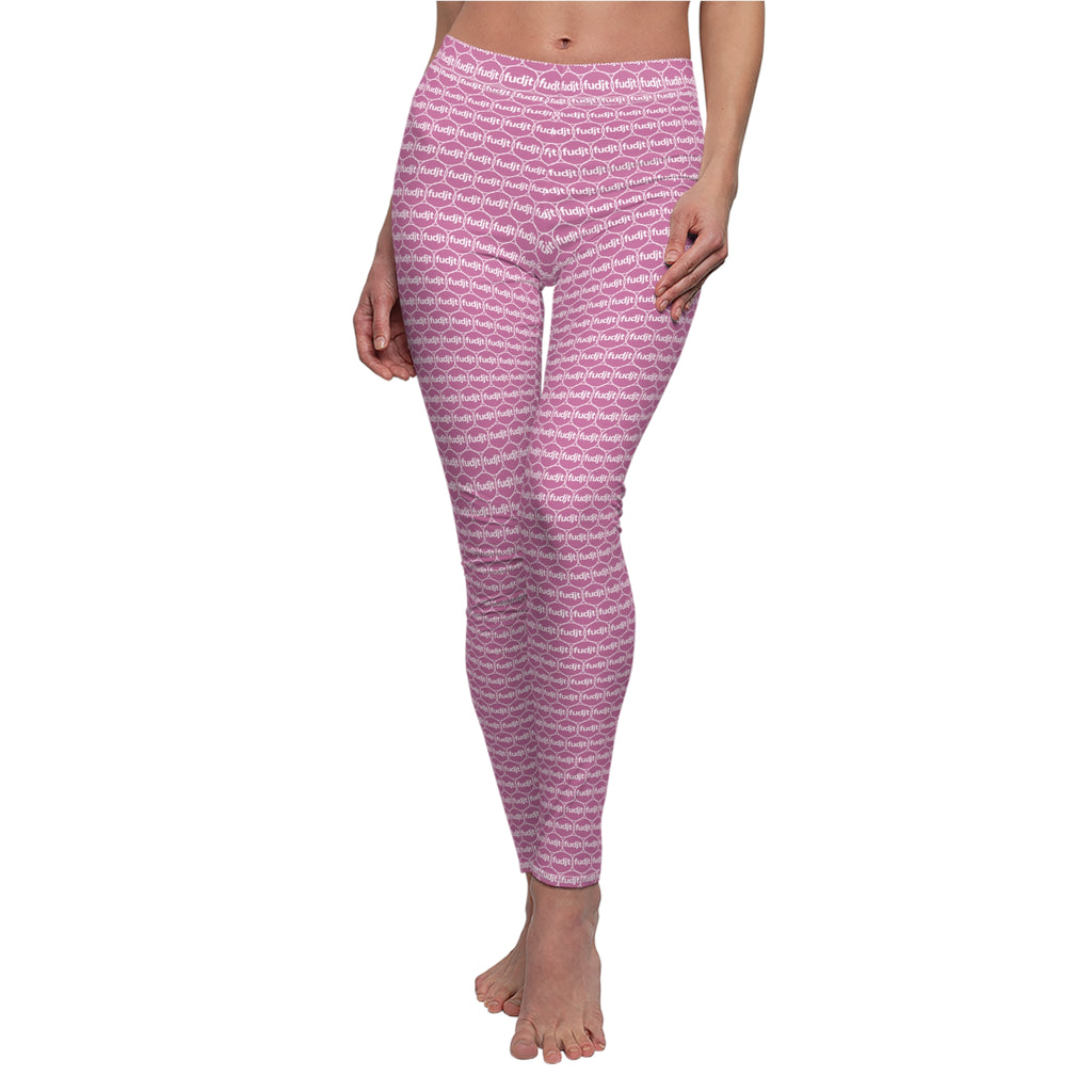 Light Pink fudjt Unbroken Chain 1.25 Casual Leggings