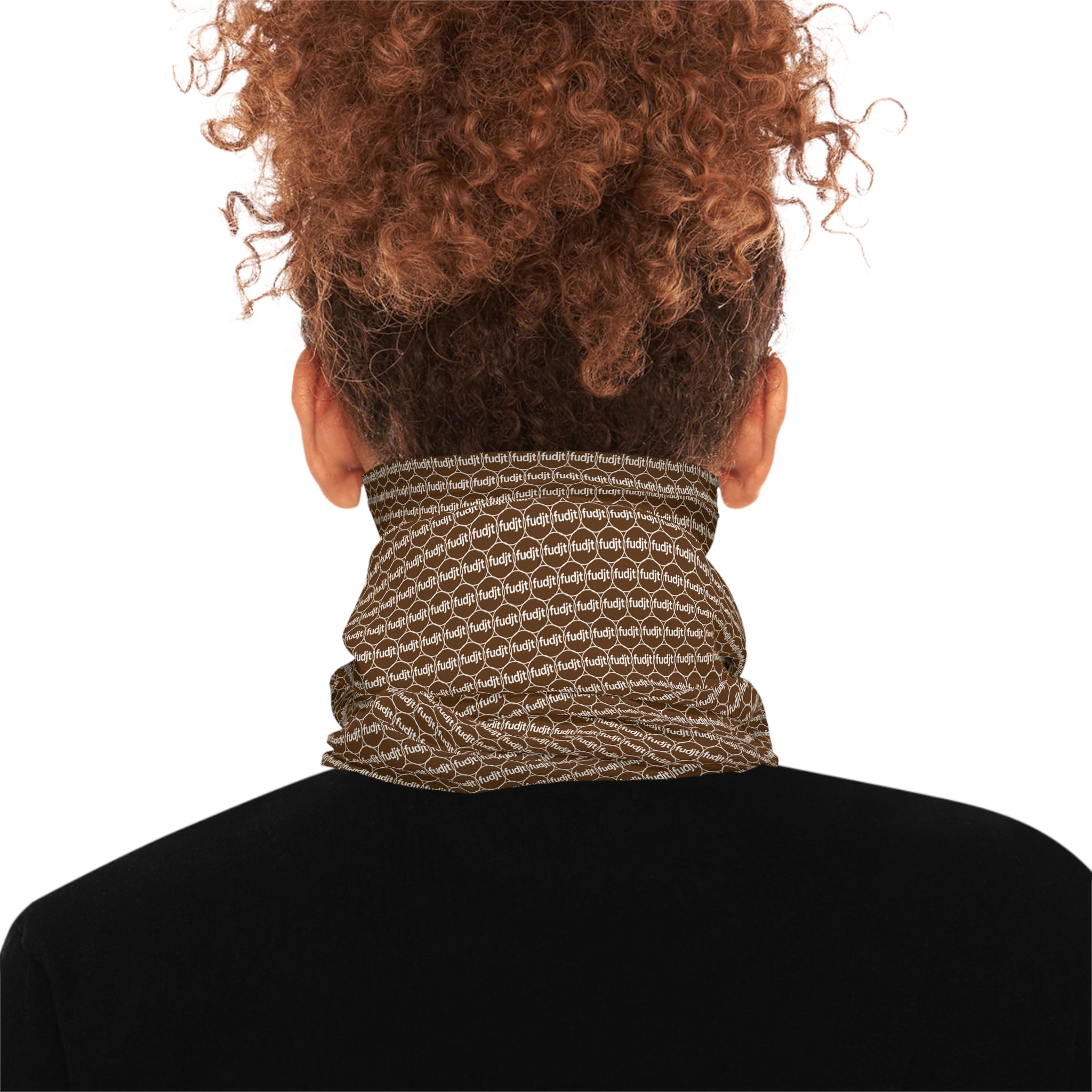 Brown fudjt Unbroken Chain .5 Neck Gaiter