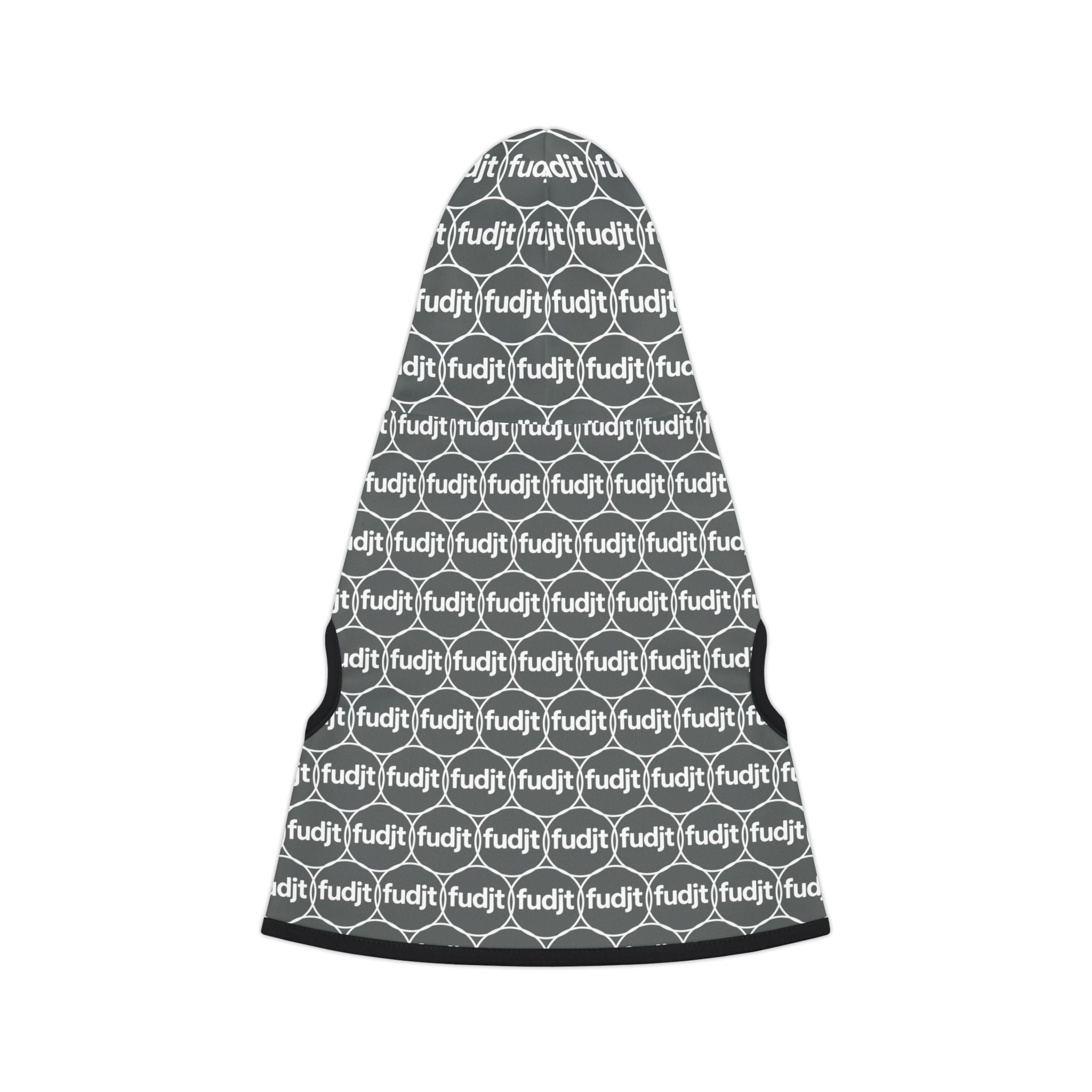 Dark Gray fudjt Pet Hoodie | Unbroken Chain 2.5 | 7 Sizes