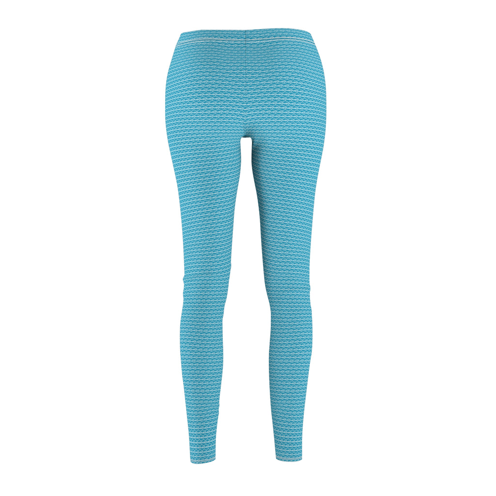 Turquoise fudjt Unbroken Chain .5 Casual Leggings
