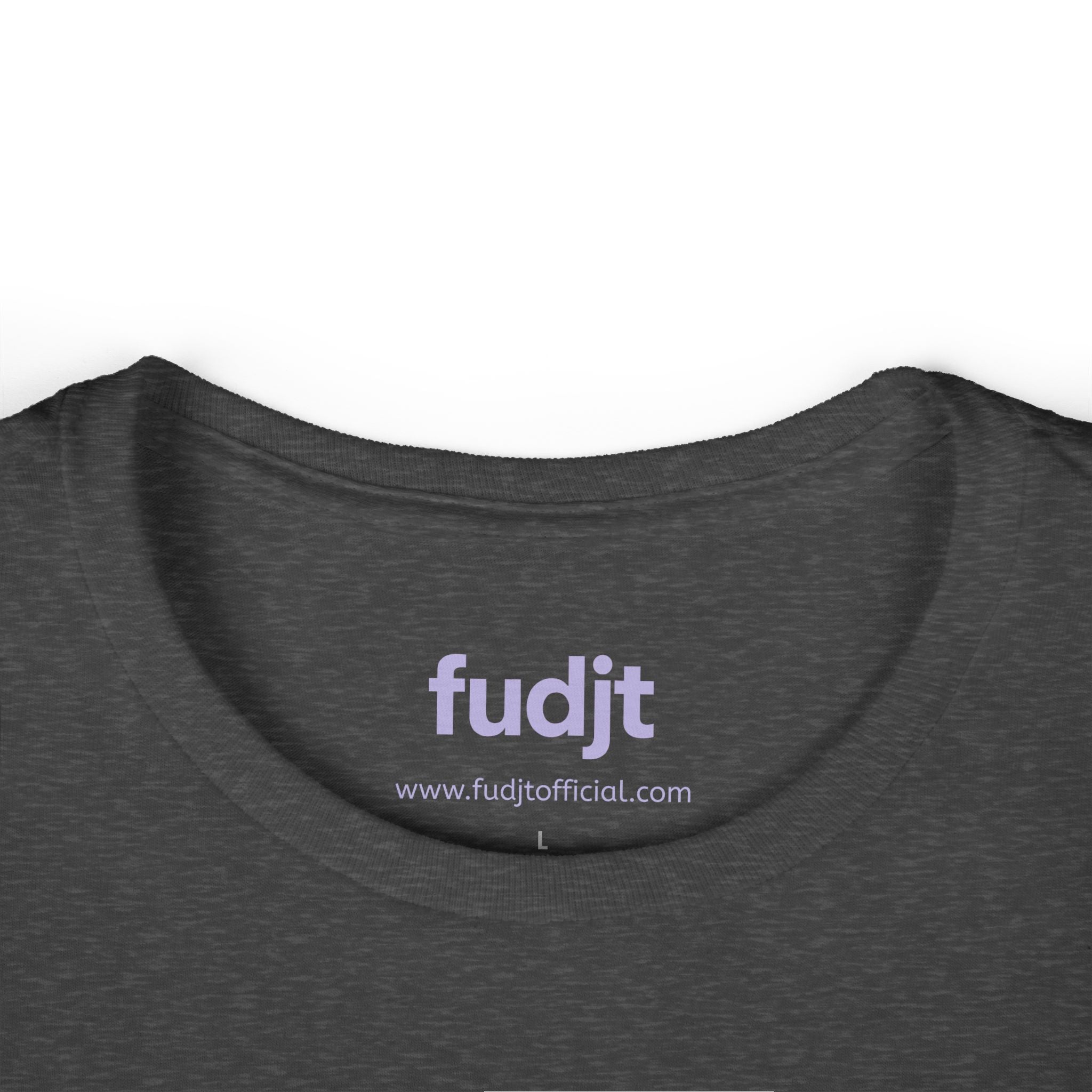 Women's Lavender fudjt logo Comfy Stylie Tee | 12 Colors