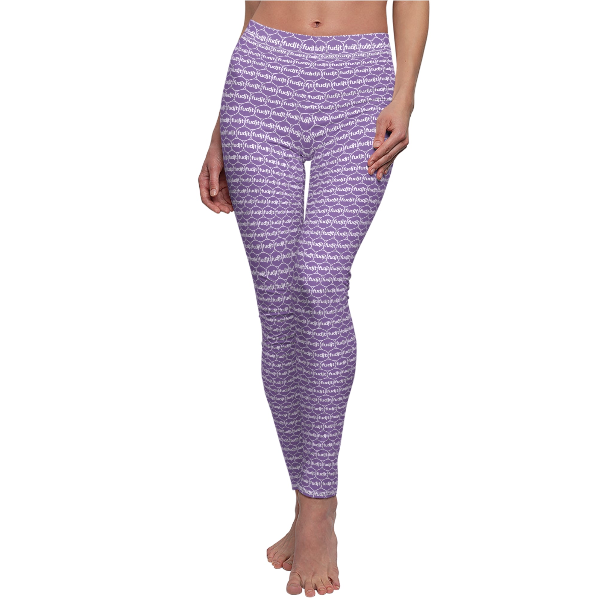 Light Purple fudjt Unbroken Chain 1.25 Casual Leggings